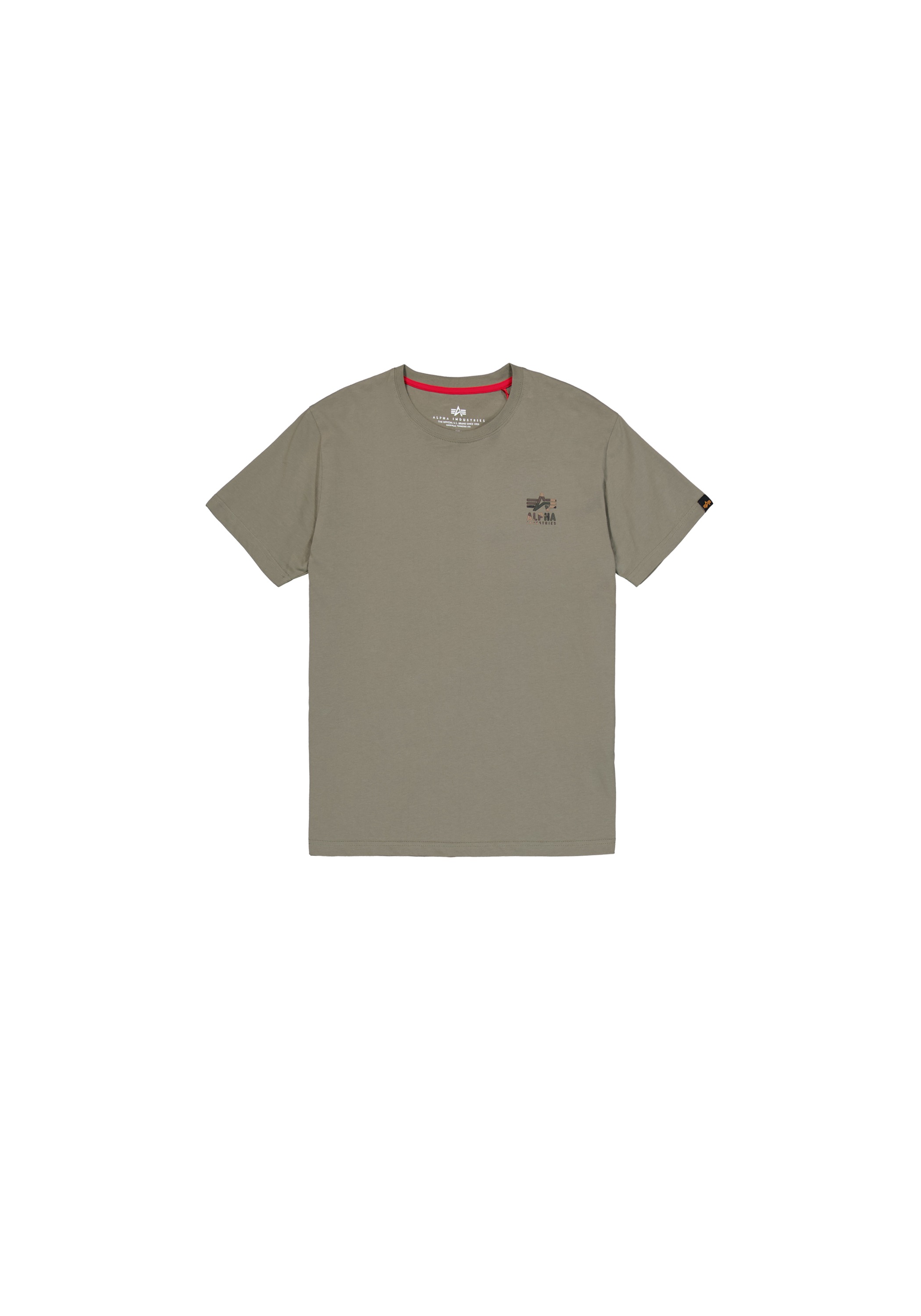 Alpha Industries T-Shirt "Camo Logo Puff Print Backprint T-Shirt" günstig online kaufen