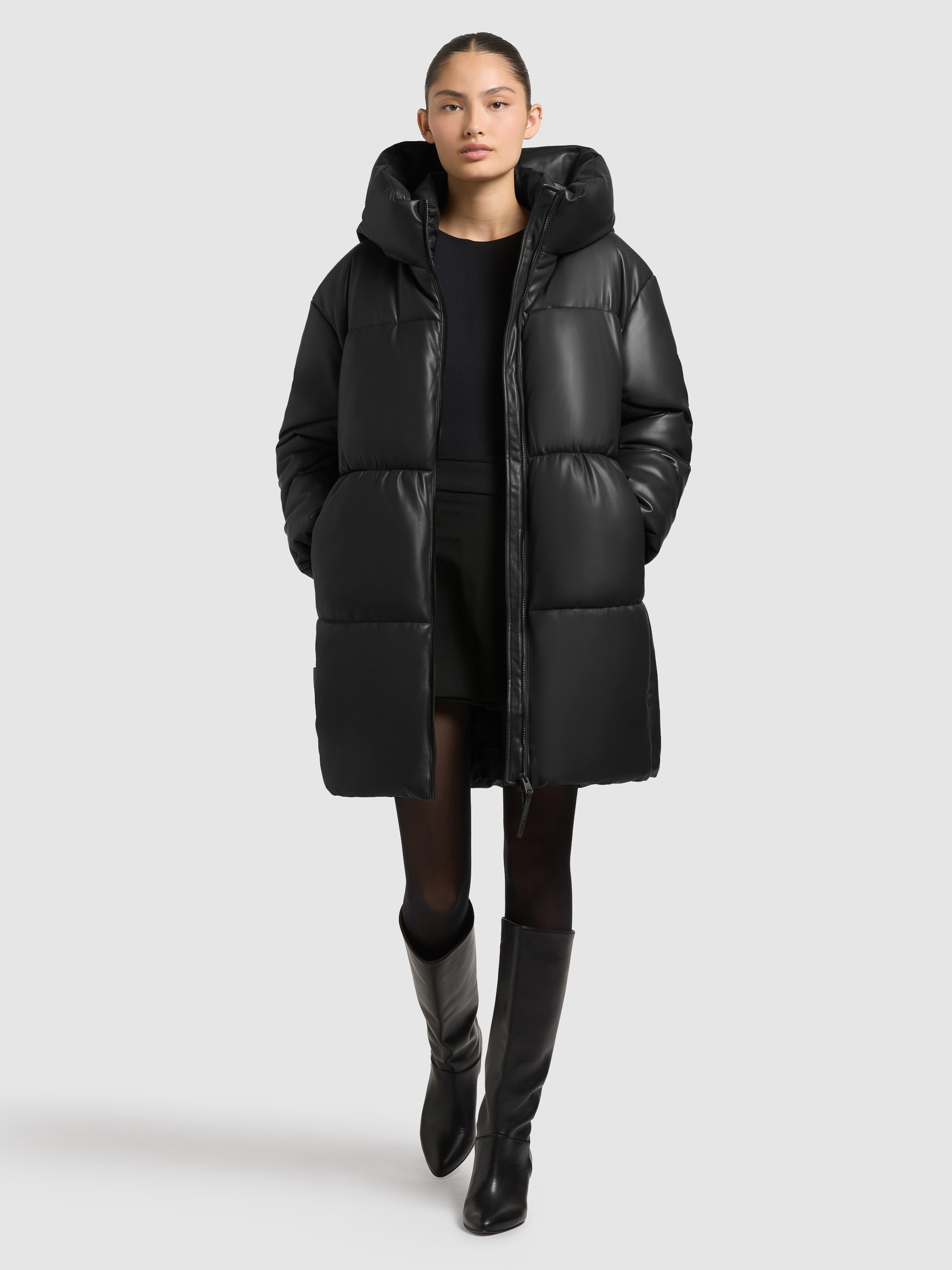 khujo Lederimitatmantel "LORSA" günstig online kaufen