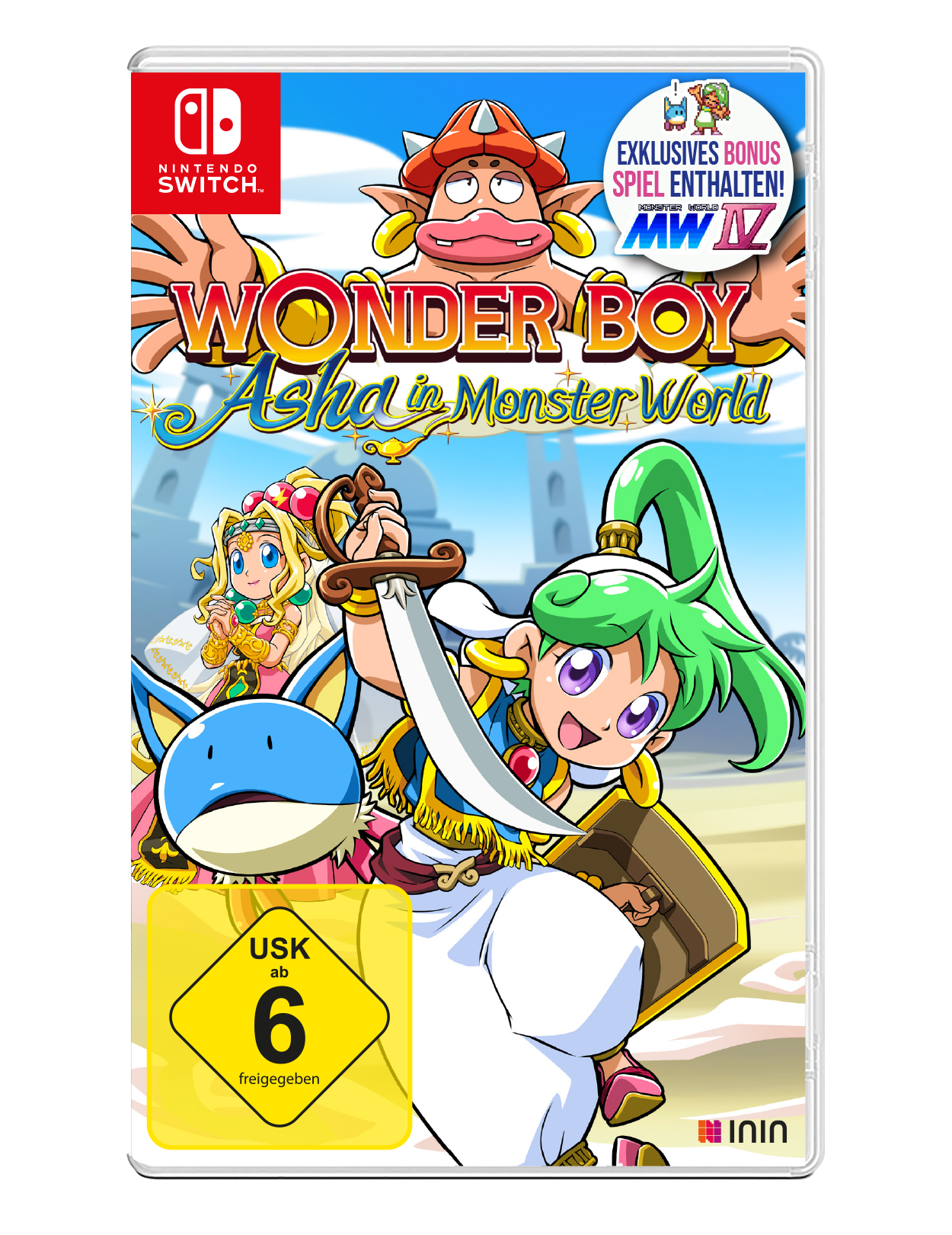 Nintendo Switch Spielesoftware »Wonder Boy: Asha in Monster World«