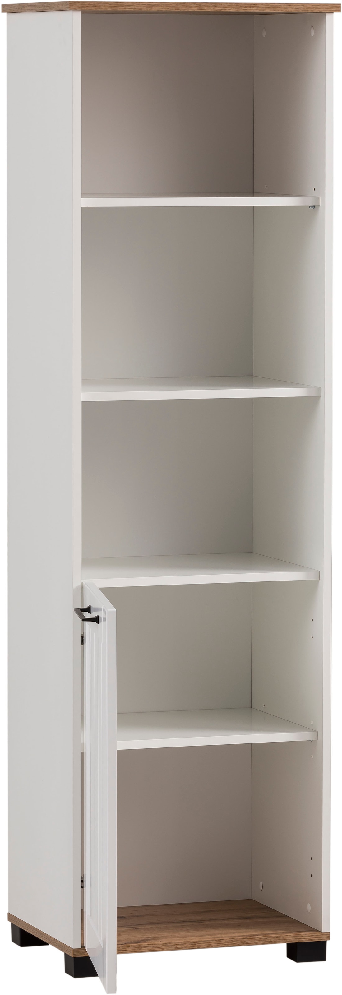 Schildmeyer Aktenschrank »Jelda«, in Landhausoptik, Oberboden mit fühlbarer Holzstruktur, Höhe 177,5 cm