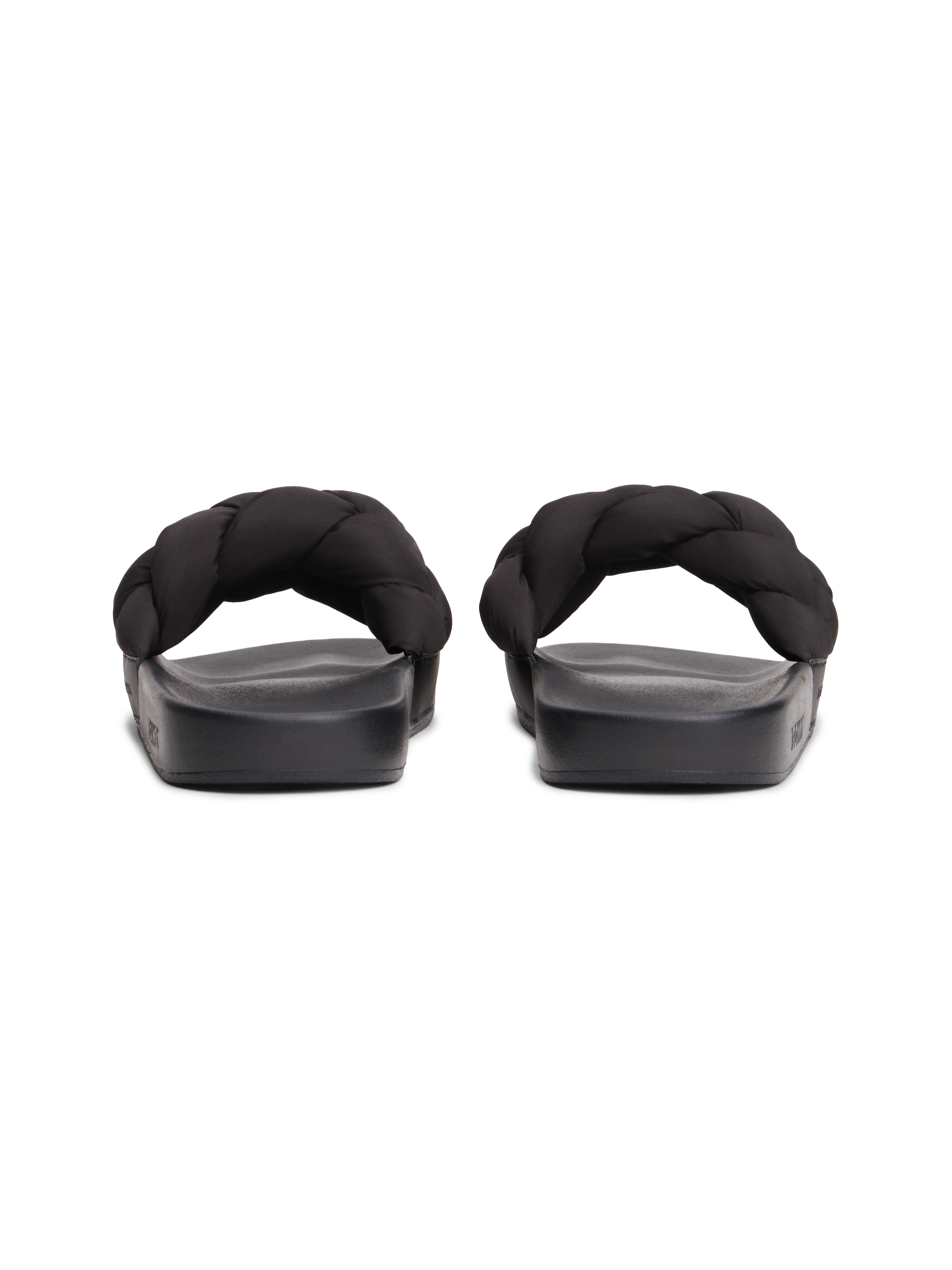 Tommy Jeans Pantolette »TJW BRAIDED SLIDES«  Sandale, Pantolette, Flat mit geflochtener Bandage