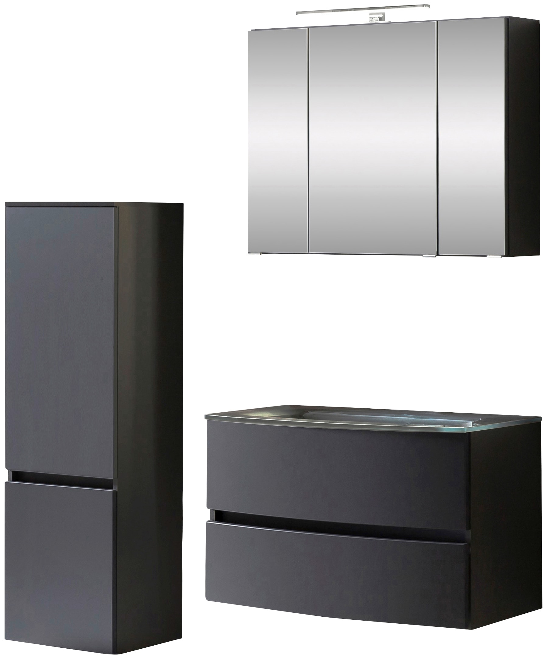 welltime Badezimmer-Set "Kaunas" Set, 3 Stk. tlg. günstig online kaufen