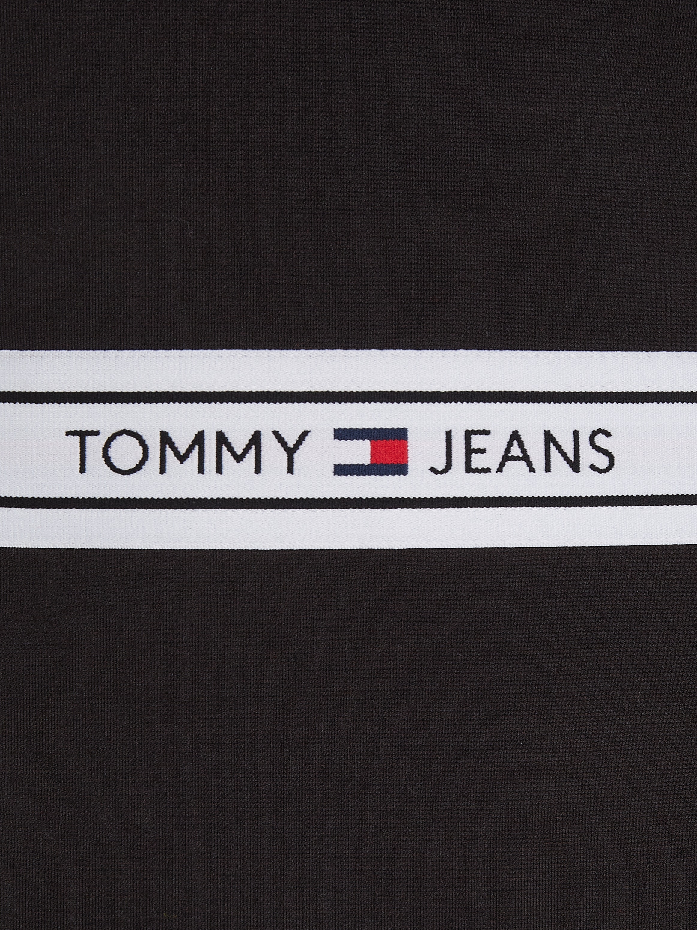 Tommy Jeans Curve Blusenkleid »TJW LOGO TAPE FIT & FLARE EXT«, Große Größen