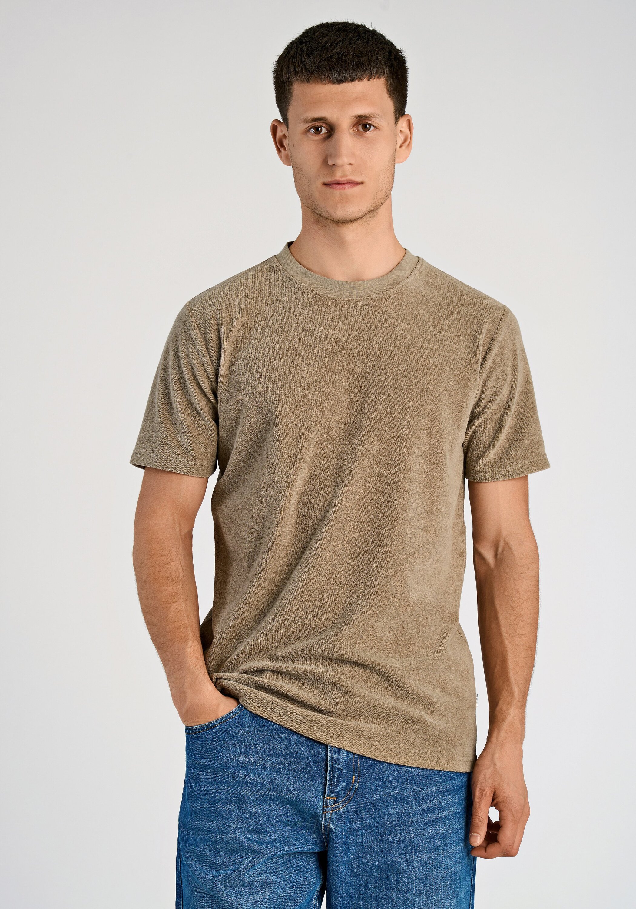 LINDBERGH Kurzarmshirt "T-Shirt (Kurzarm) Relaxed Fit"