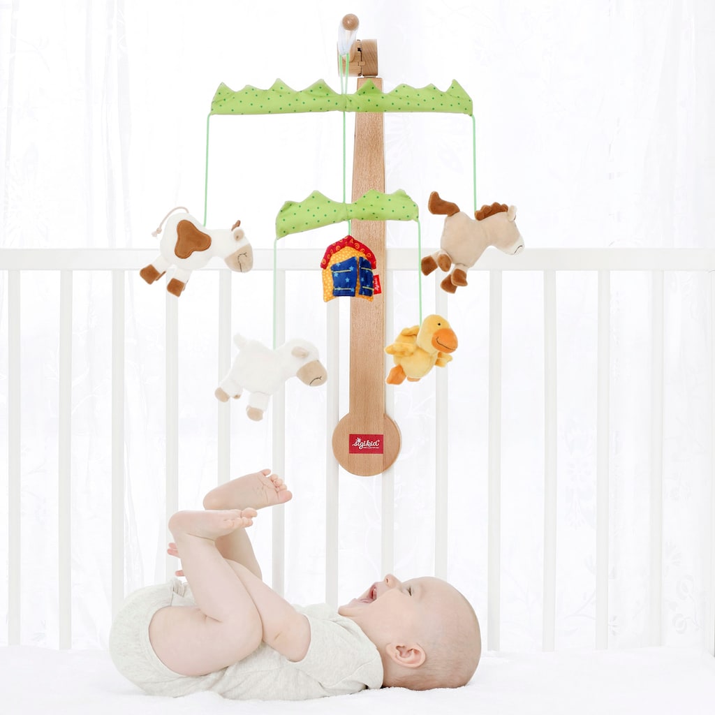 Sigikid Mobile »Holzrack, natur«