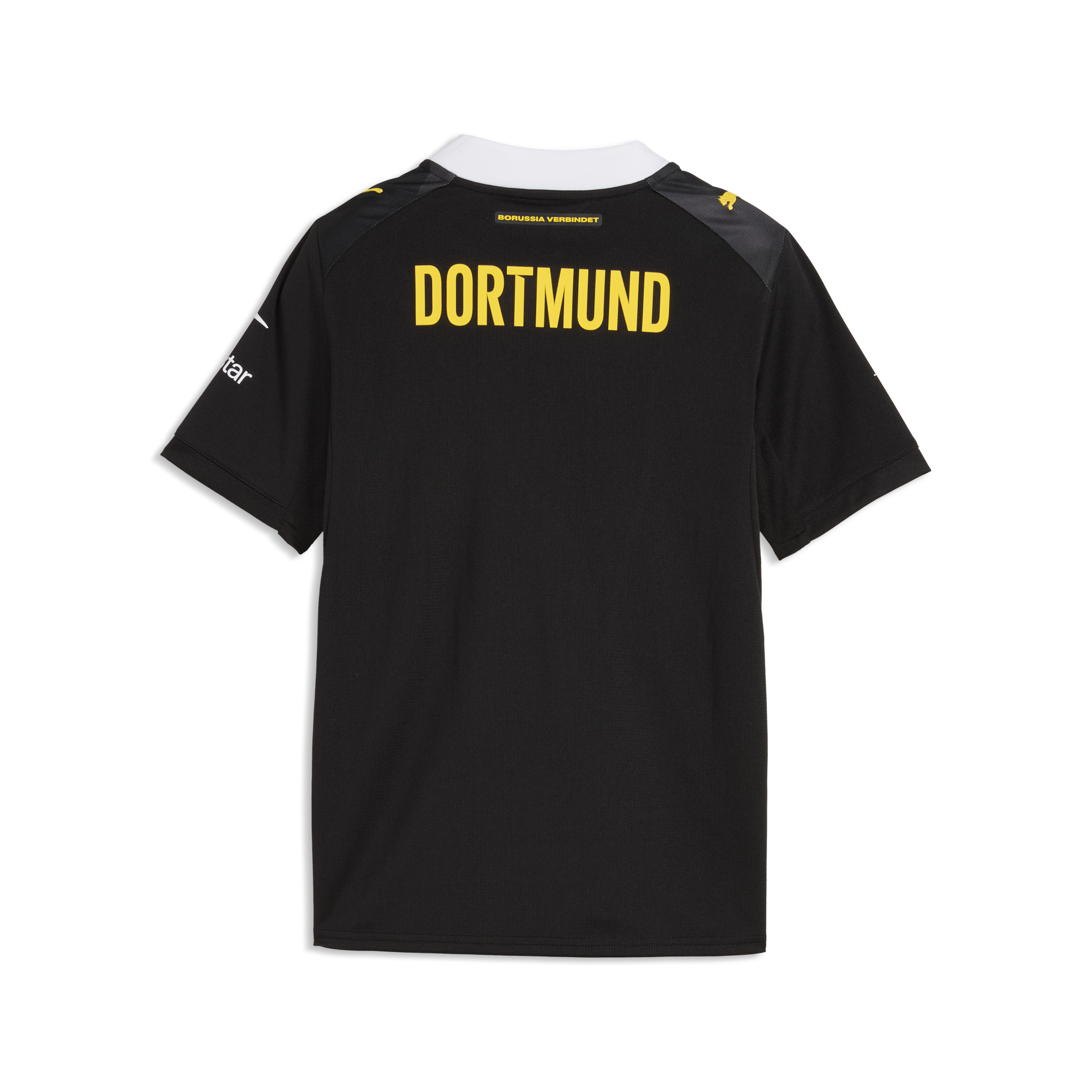 PUMA Fußballtrikot »BVB AWAY JERSEY REPLICA JR« für Jugendliche, mit DryCELL-Technologie, atmungsaktiv