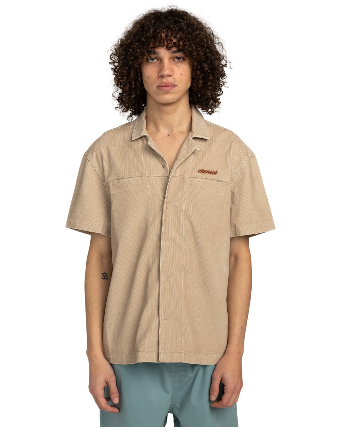 Element Kurzarmshirt "Coffe Break"