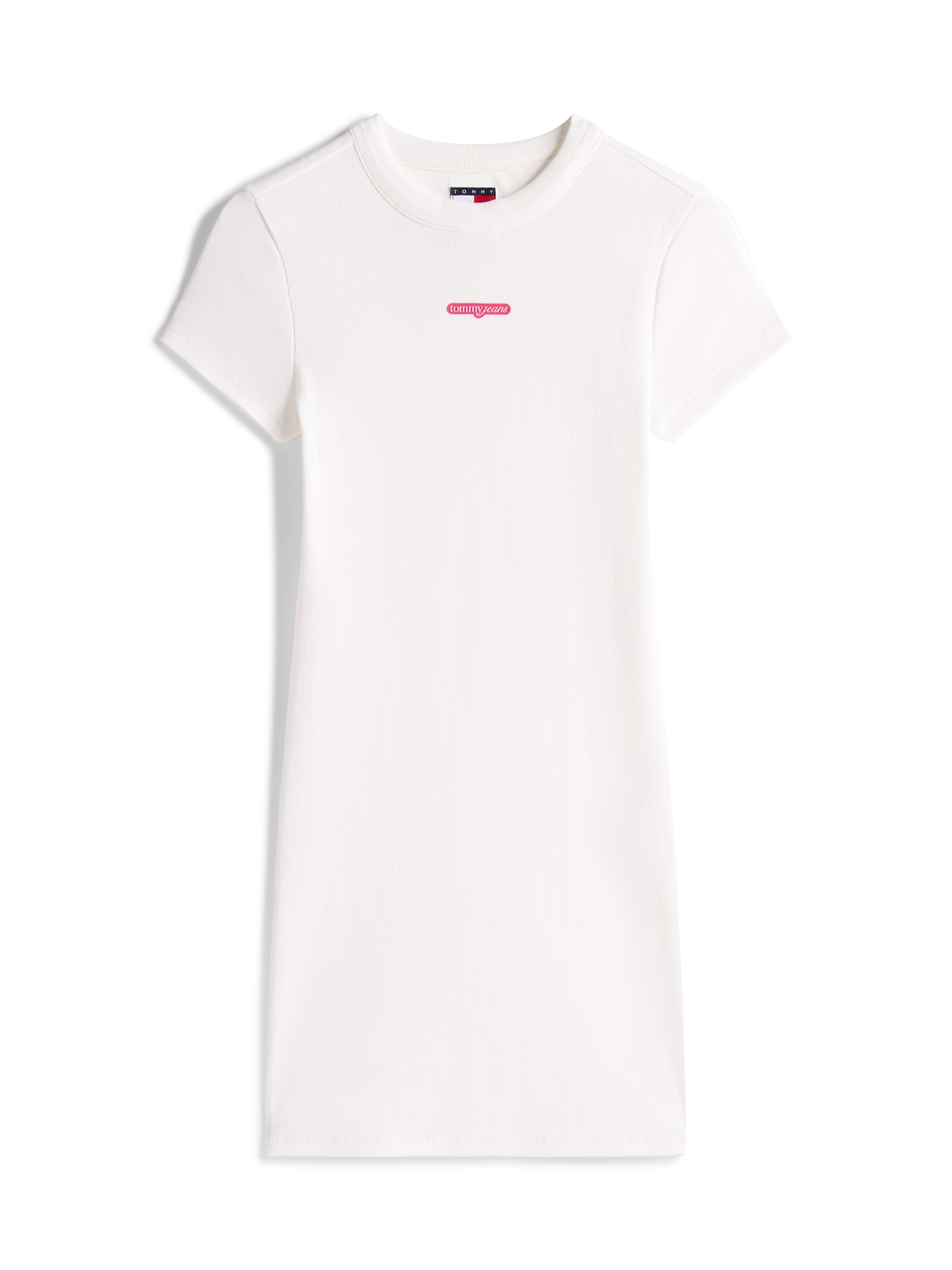 Tommy Jeans Jerseykleid »TJW SCRIPT MINI RIB DRESS EXT«