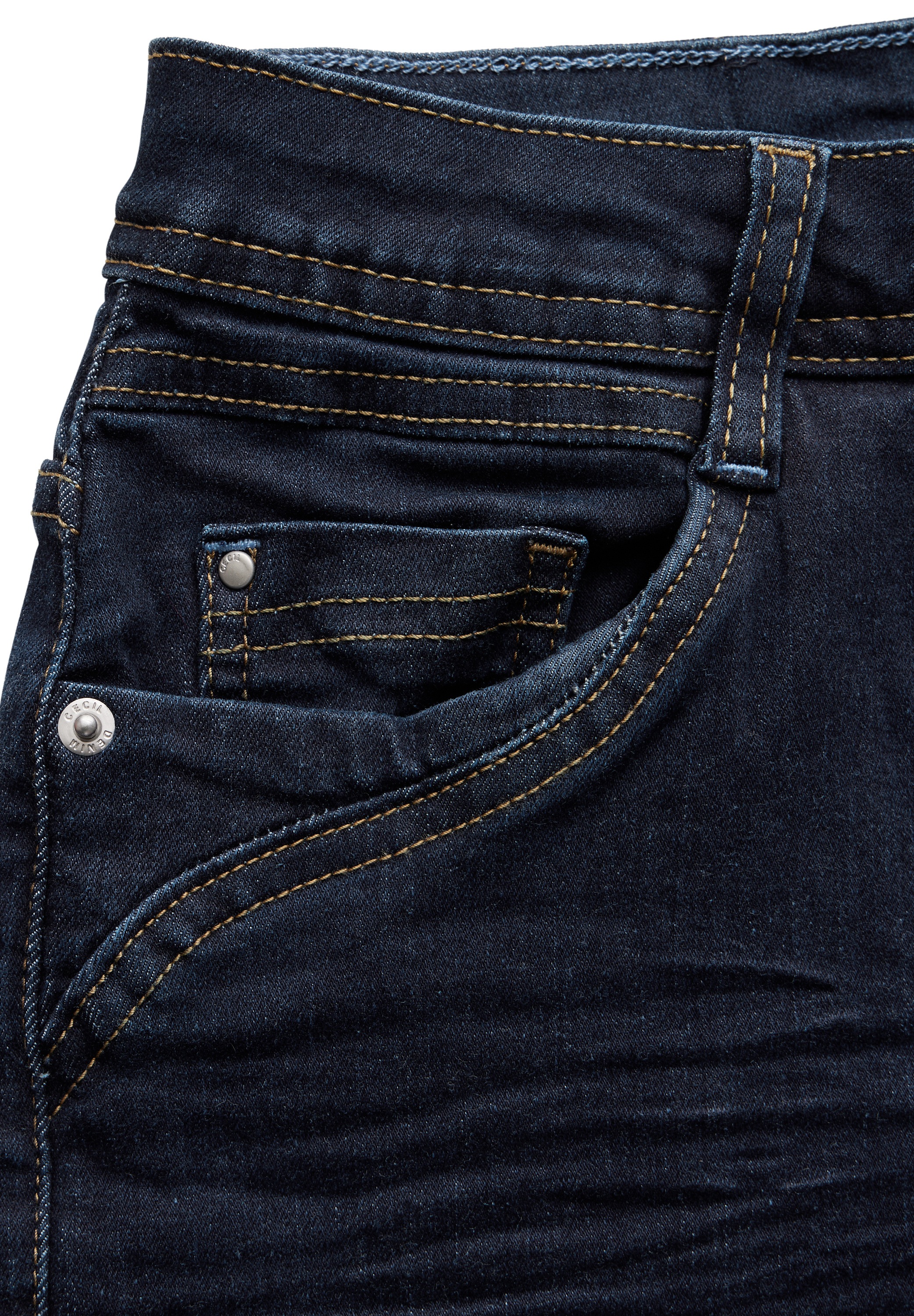 Cecil Gerade Jeans, 5-Pocket-Style