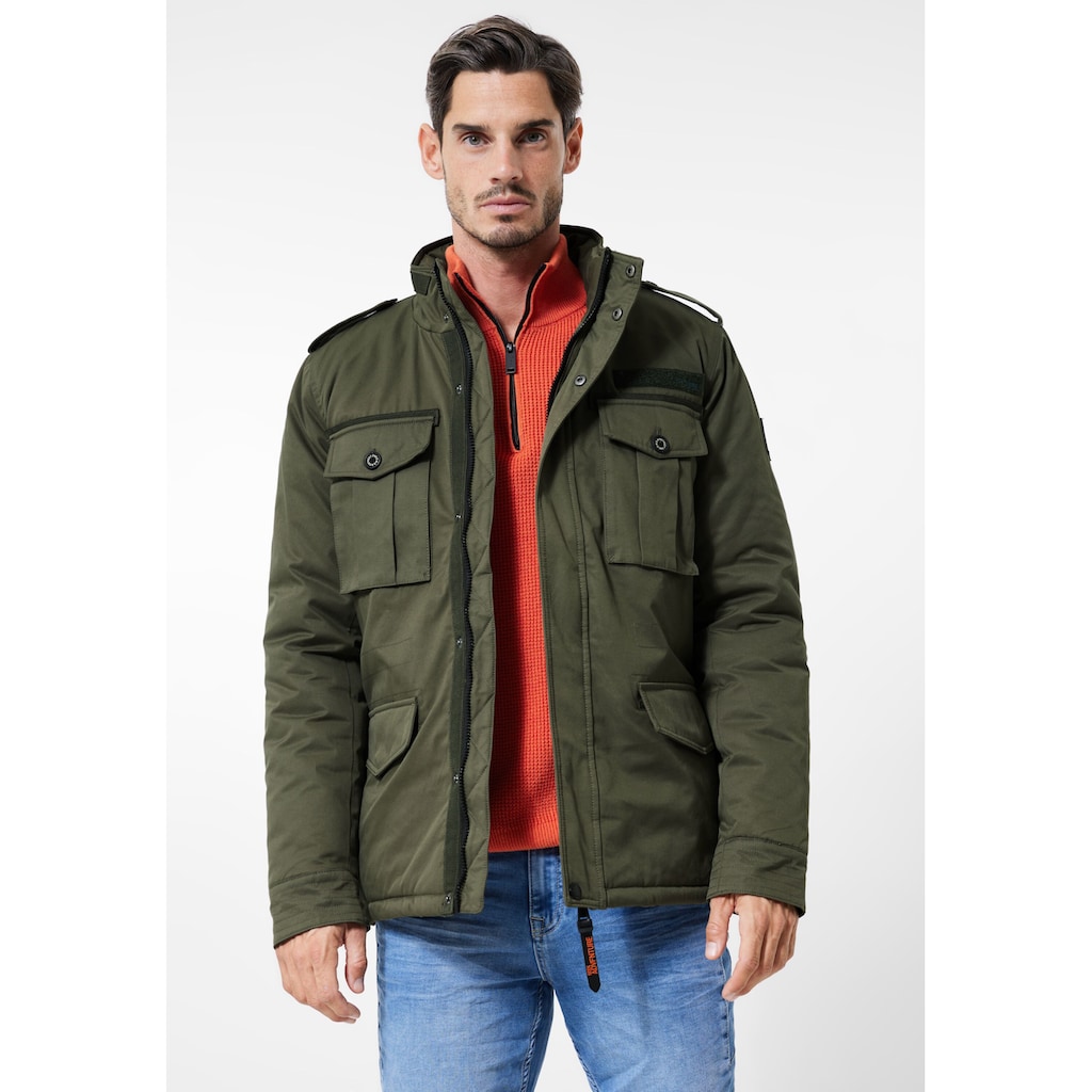 STREET ONE MEN Cargojacke, ohne Kapuze