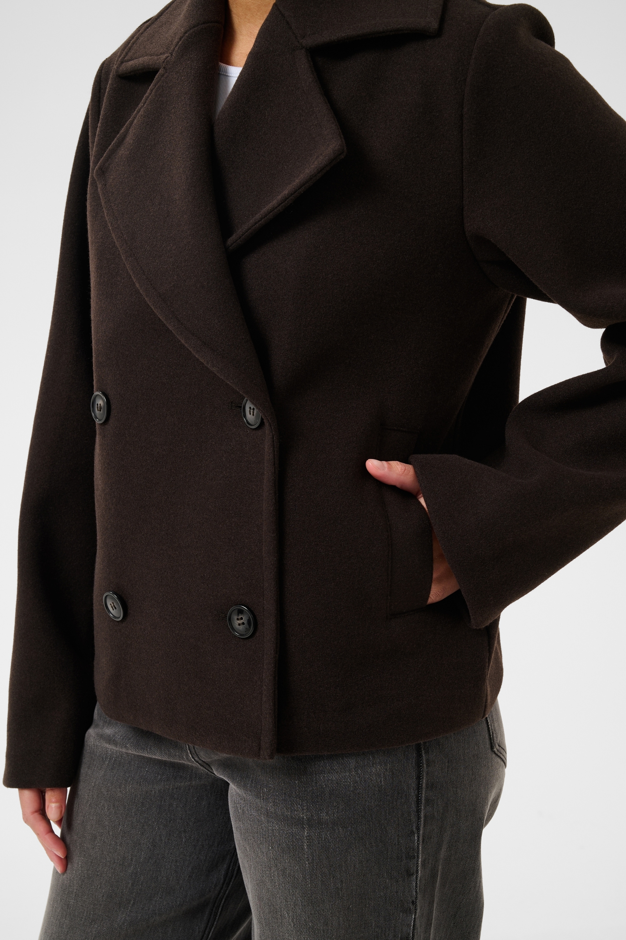 KAFFE Wintermantel »Damen Jacke KAsaturn«