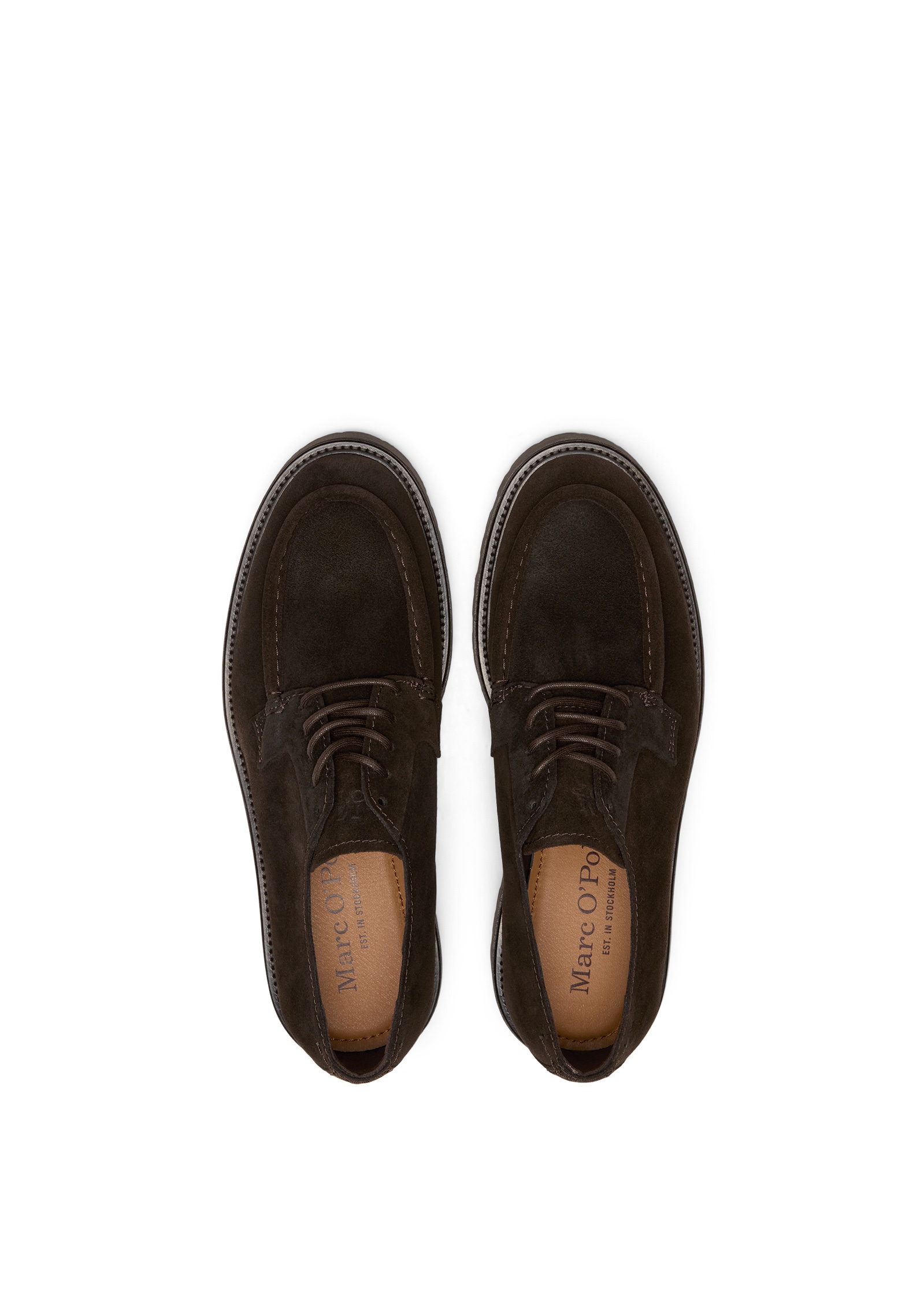 Marc O'Polo Schlupfboots »aus geöltem Veloursleder«