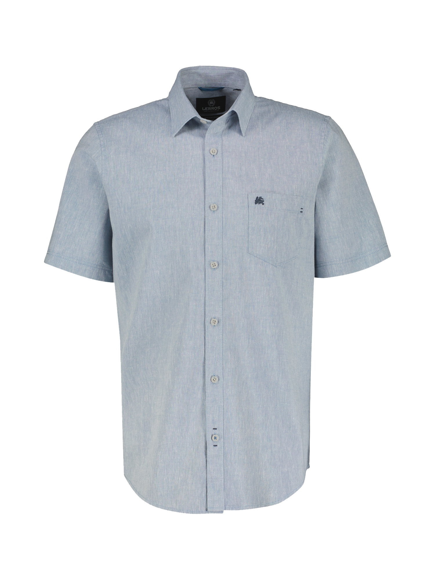 LERROS Leinenhemd "Lässiges Baumwoll-Leinenhemd, unifarben" günstig online kaufen
