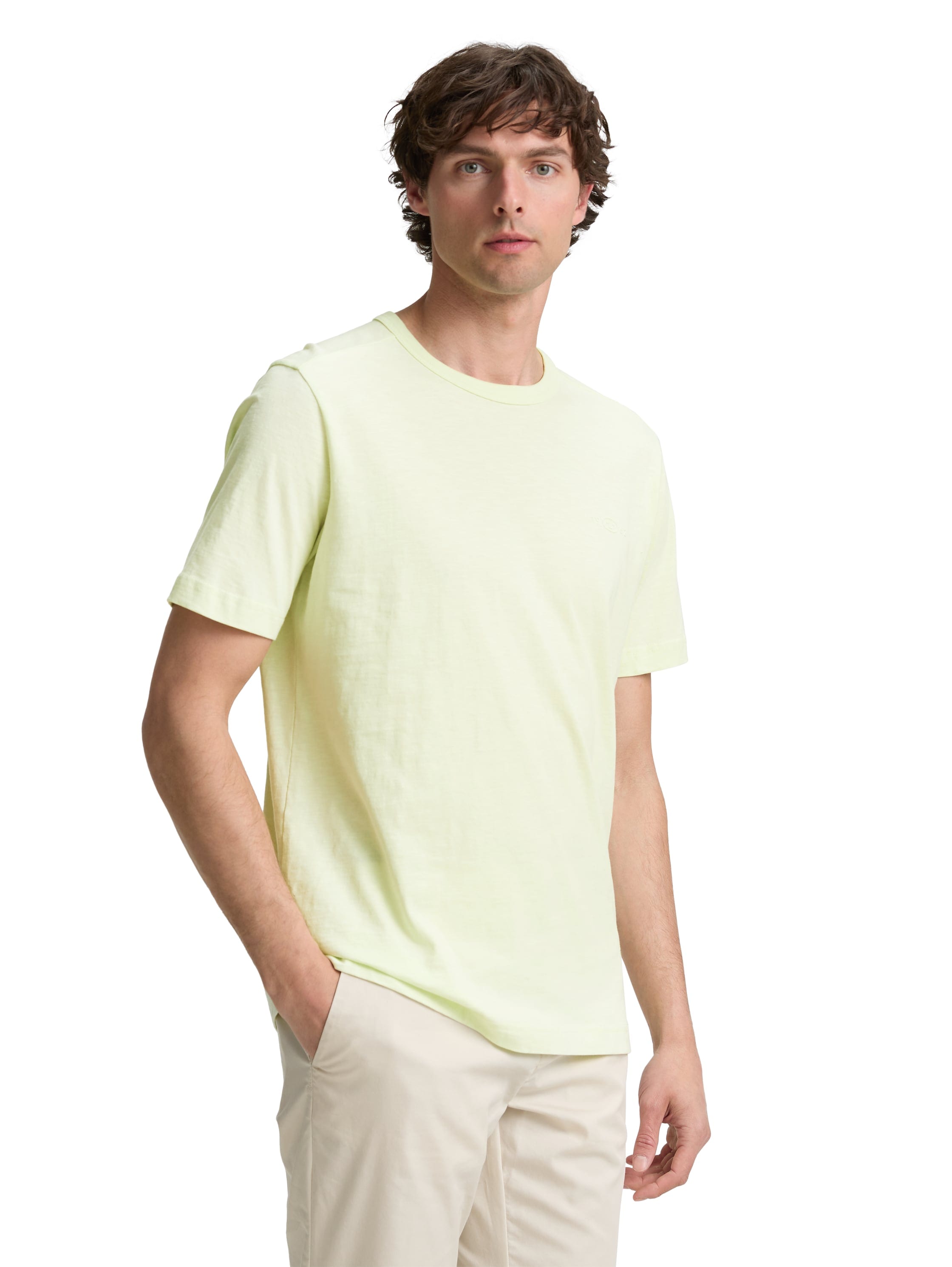 TOM TAILOR T-Shirt, mit Logo Stickerei