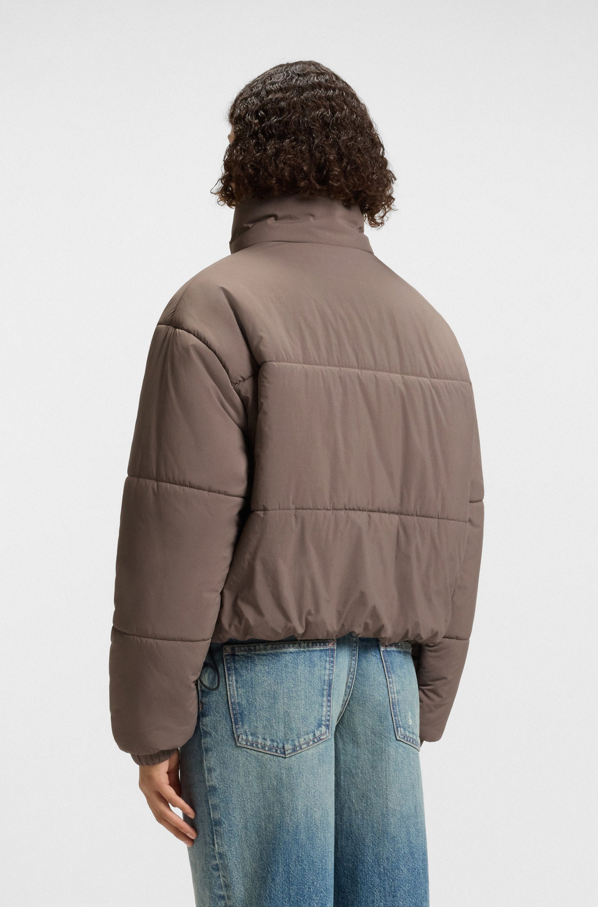HUGO Blue Steppjacke "Faren", Relaxed Fit, mit verstellbarem Saum günstig online kaufen