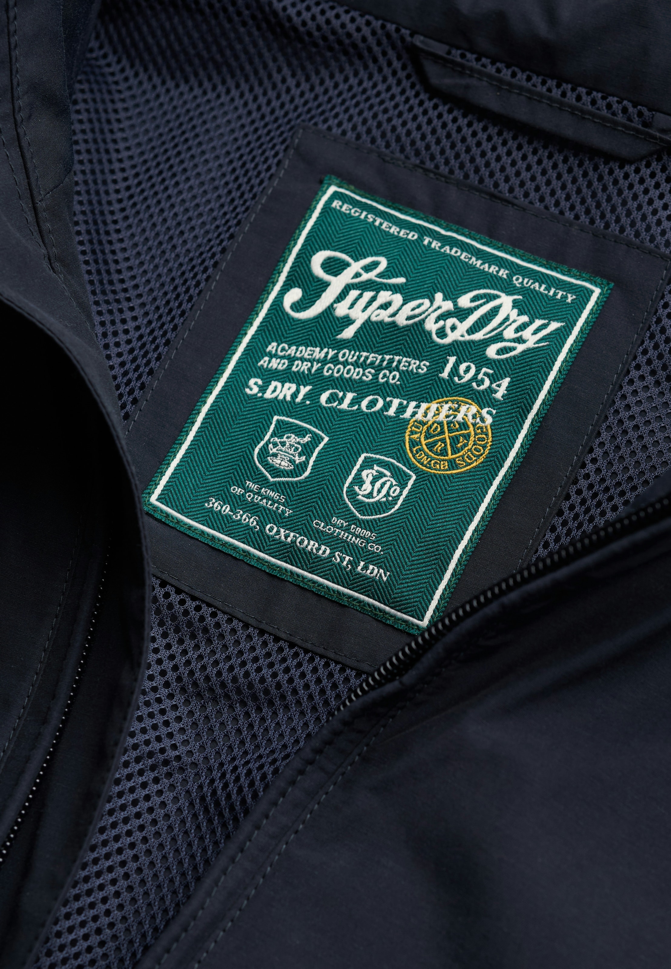 Superdry Parka »SPORTS JACKET« mit Markenlabel, aus Polyester und Kunstfaser, Relaxed Fit
