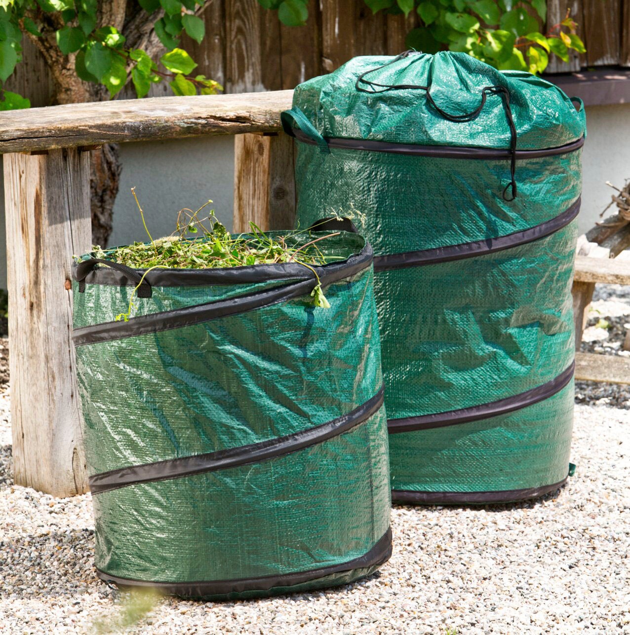 Windhager Gartensack »POPUP«, selbststehender Gartenabfallsack, Springsack