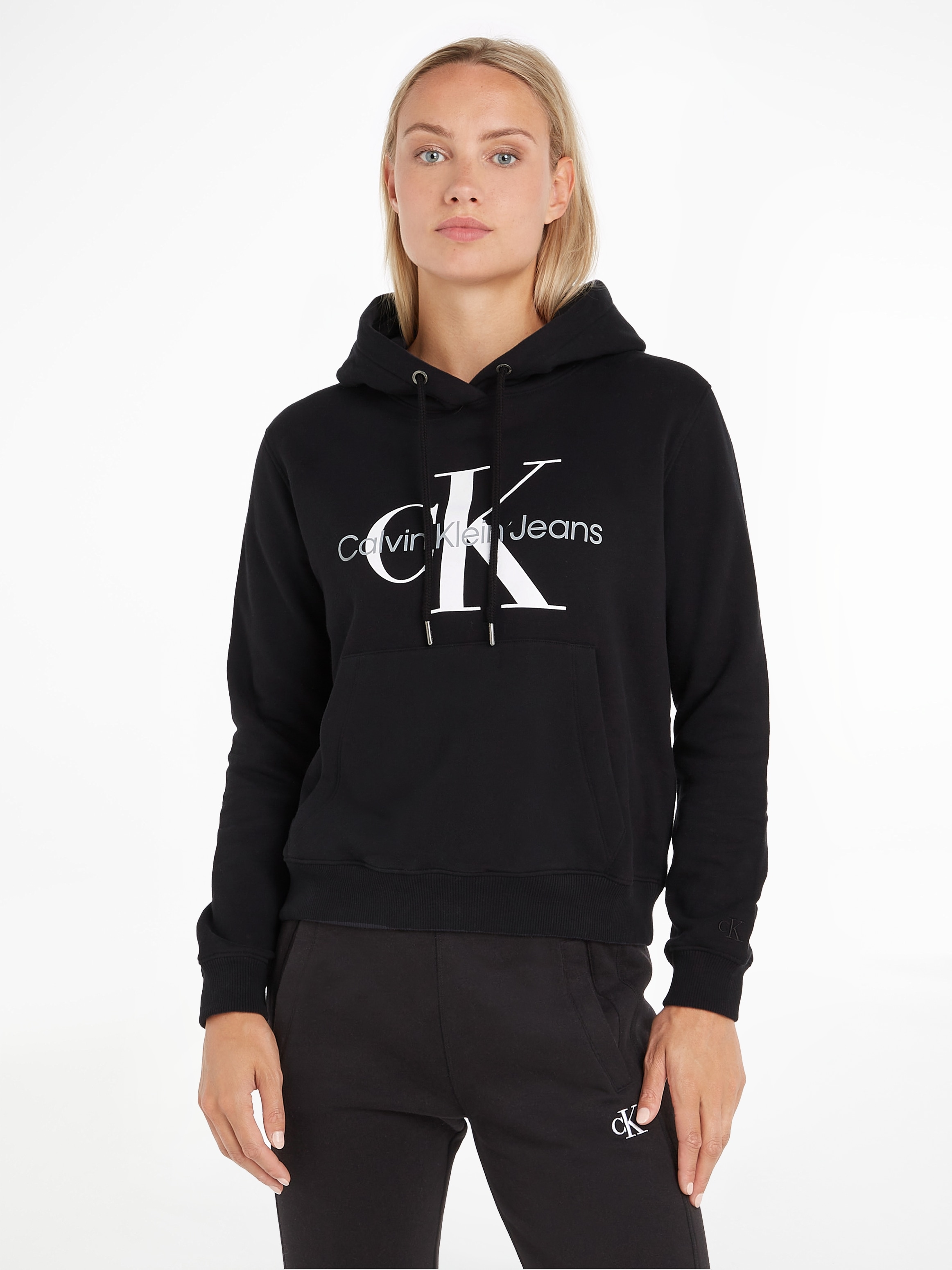BAUR online HOODIE«, | Jeans »CORE Logo-Schriftzug mit Klein bestellen Klein Calvin Jeans MONOGRAM Kapuzensweatshirt Calvin