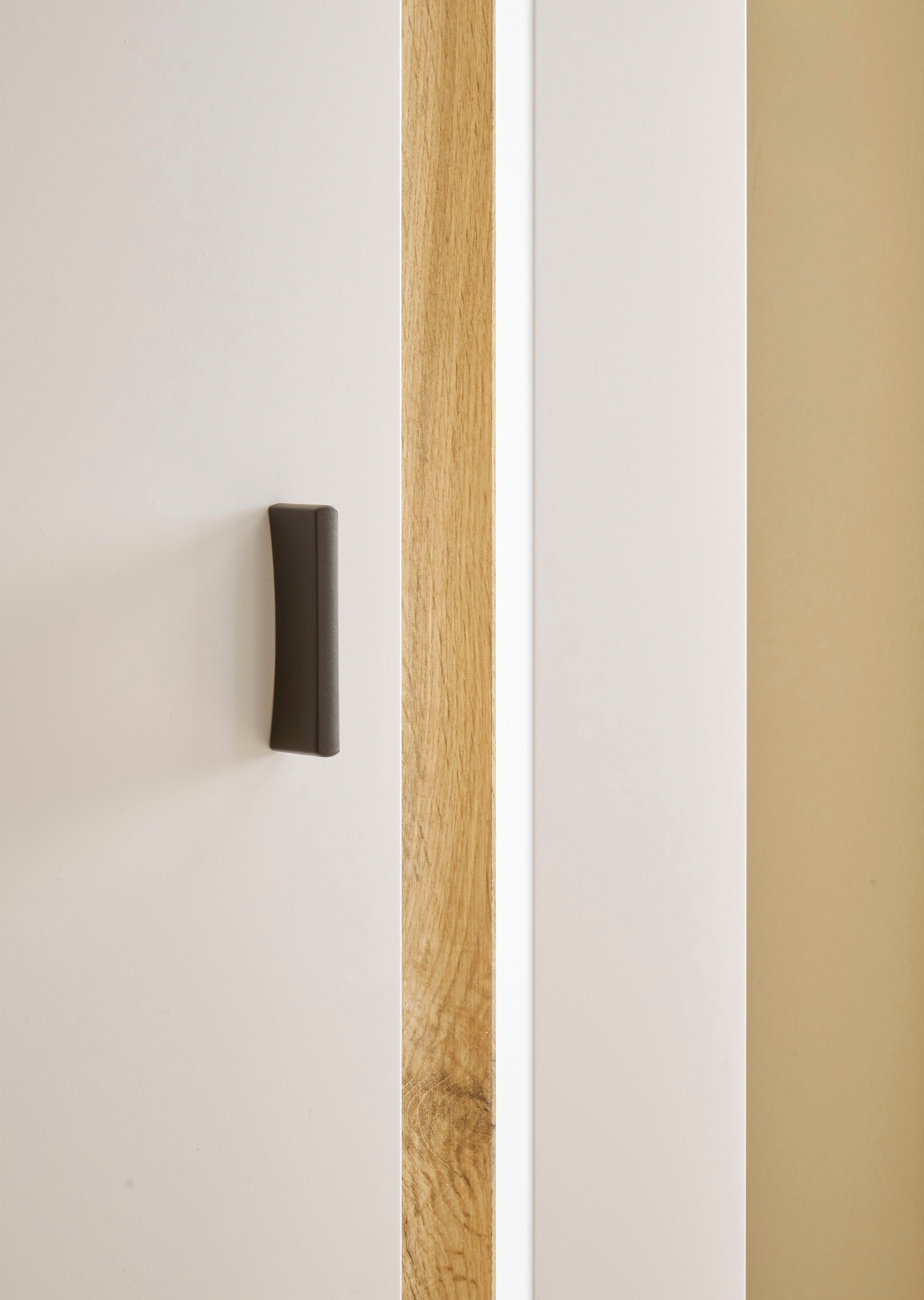 INOSIGN Mehrzweckschrank »LONG ISLAND«, (1 St.), in moderner Trendfarbe,inklusive senkrechter Beleuchtung,Breite 55 cm