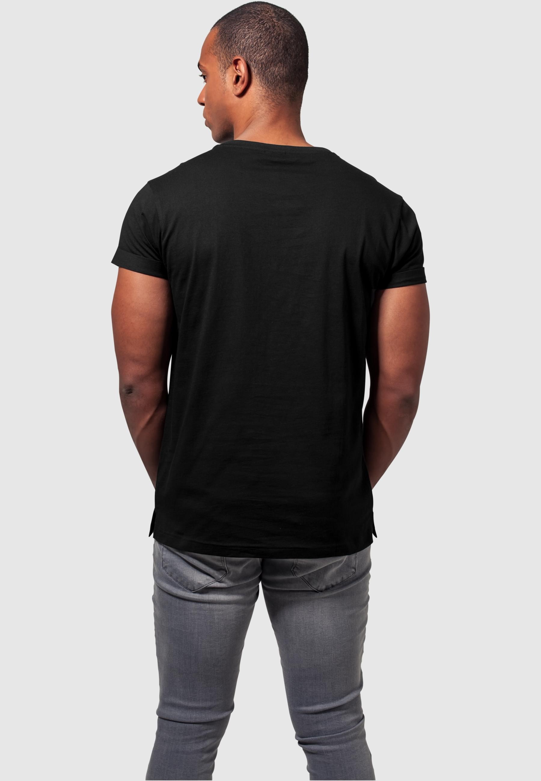 URBAN CLASSICS T-Shirt »Urban Classics Herren Turnup Tee«, (1 tlg.)