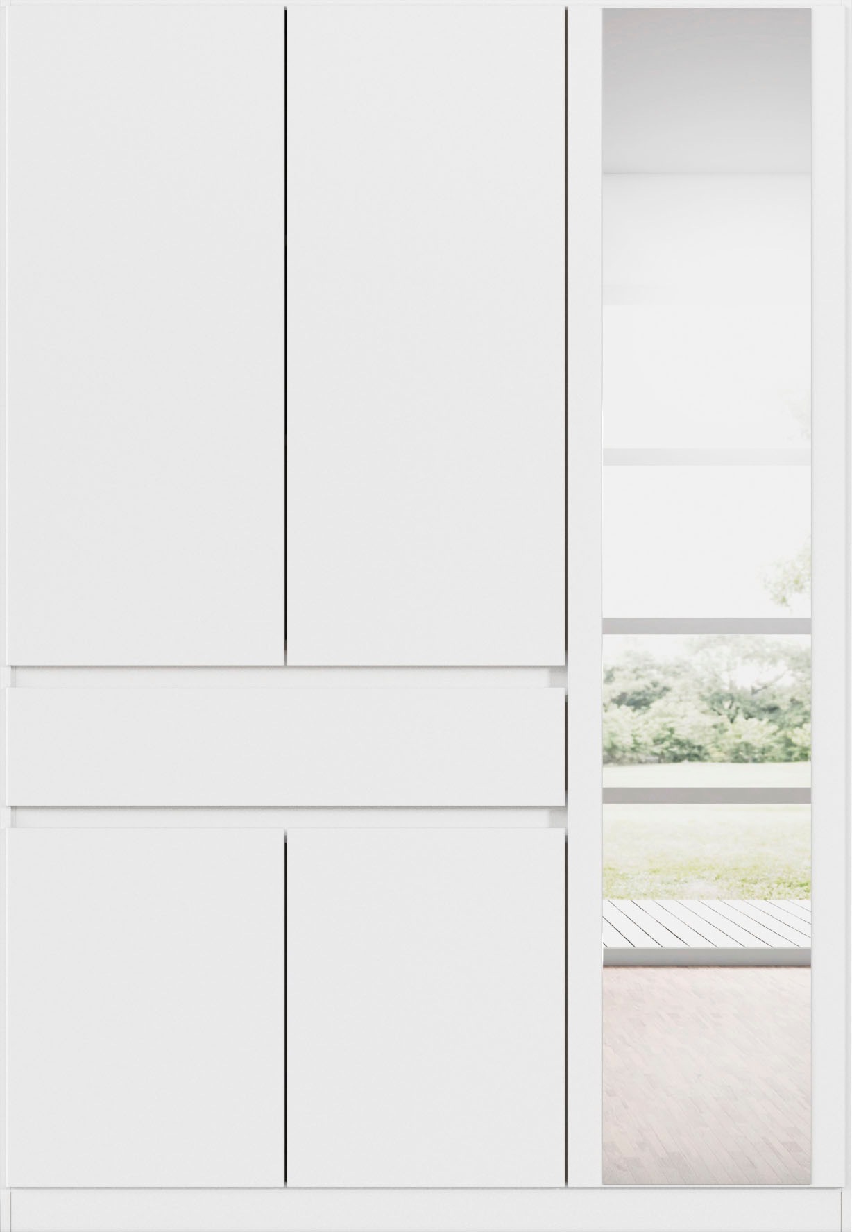 rauch Kleiderschrank "Tübingen" mit Spiegel günstig online kaufen