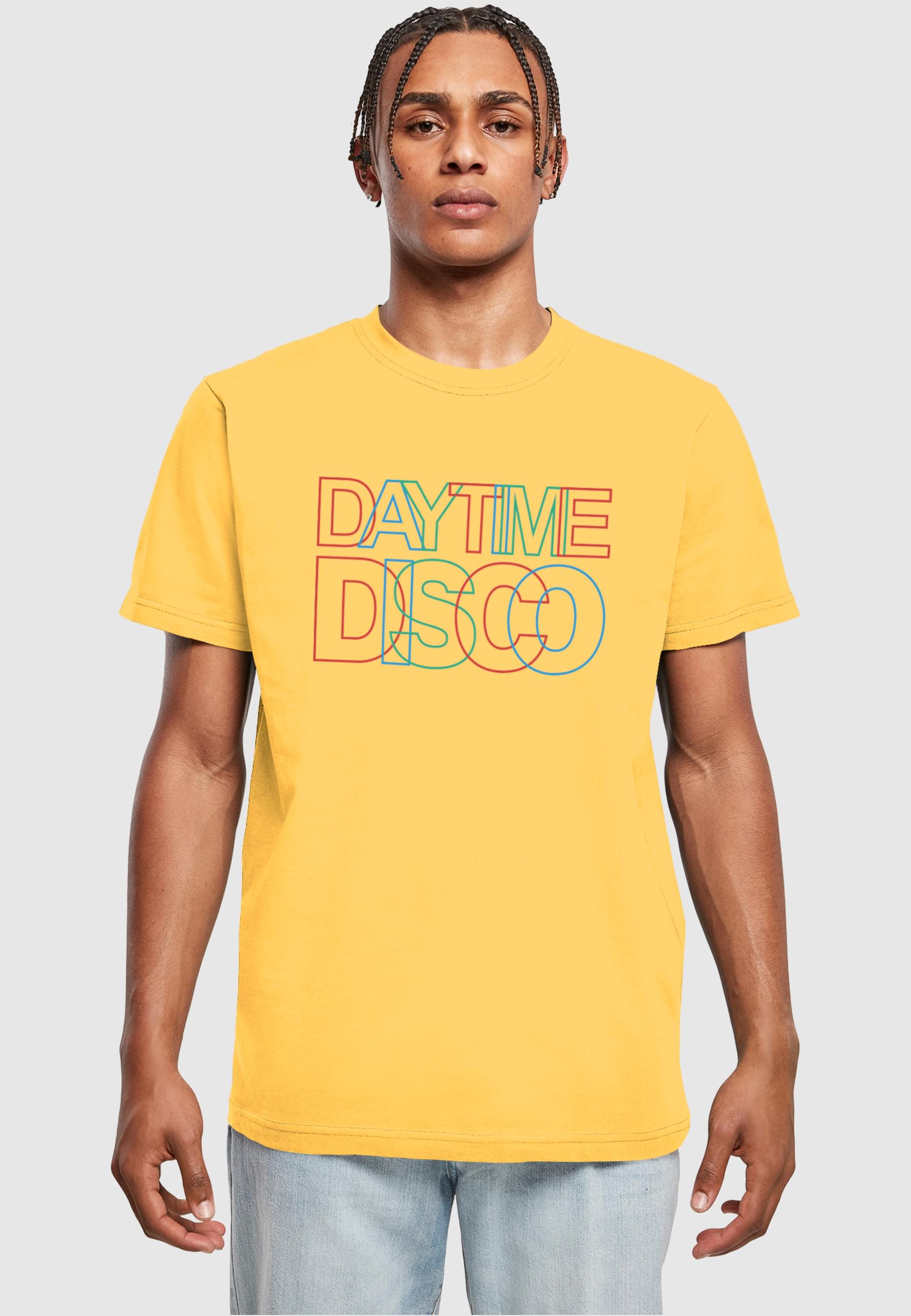 Thumbnail - MisterTee T-Shirt "MisterTee Herren Daytime Disco Tee", (1 tlg.)