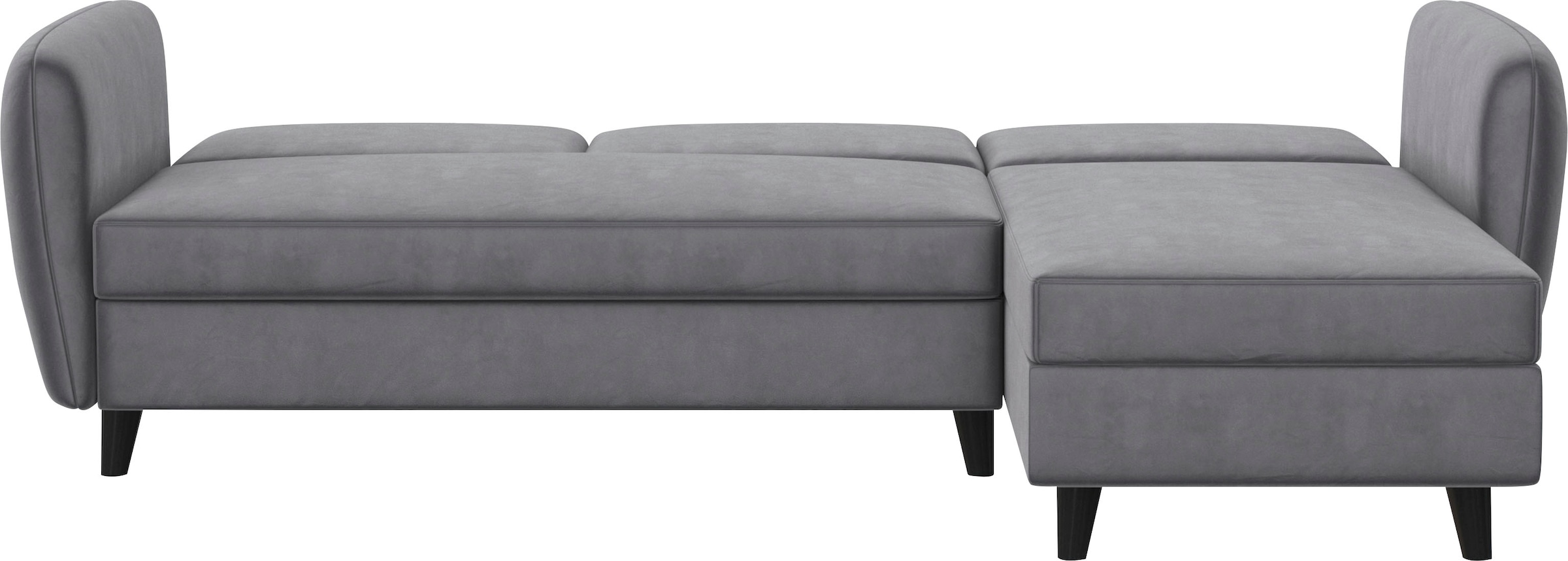 Dorel Home Ecksofa »Perry, L-Form,«, Rückenlehne, verschiedene Farbvarianten, Sitzhöhe 43 cm, Breite 219 cm