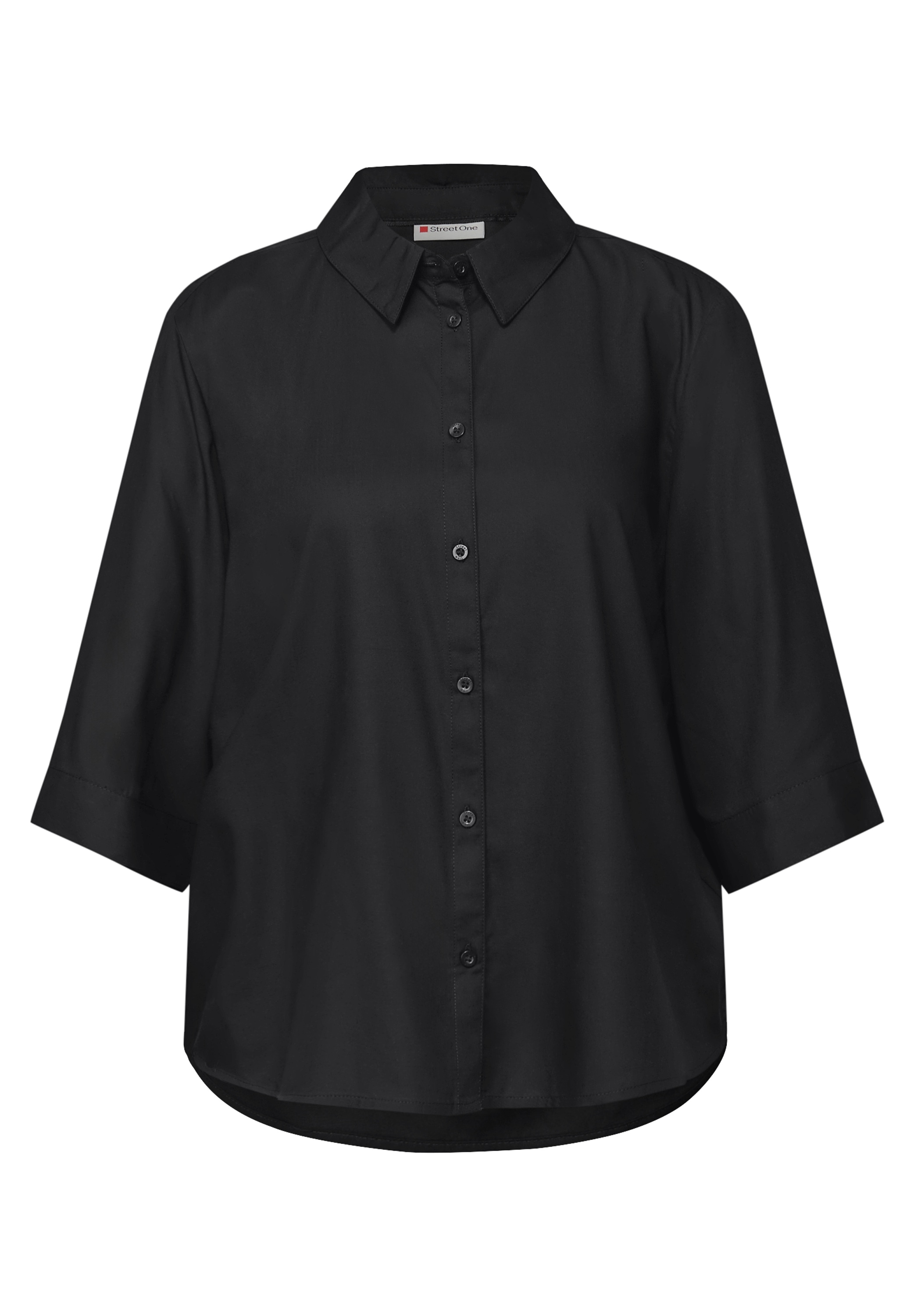 STREET ONE Hemdbluse, mit 3/4 Ärmeln