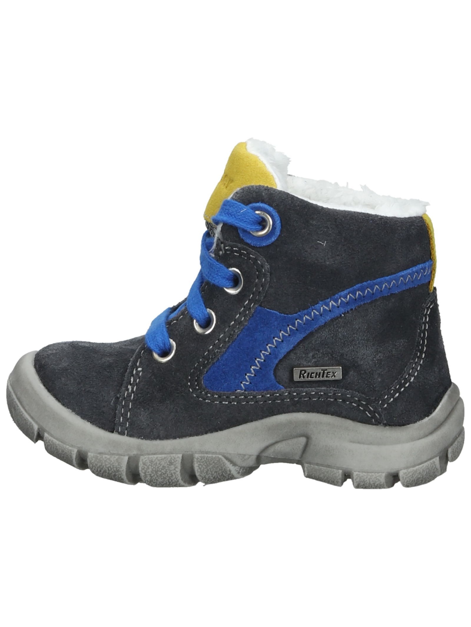 Richter »Richter Stiefelette Veloursleder/Textil«
