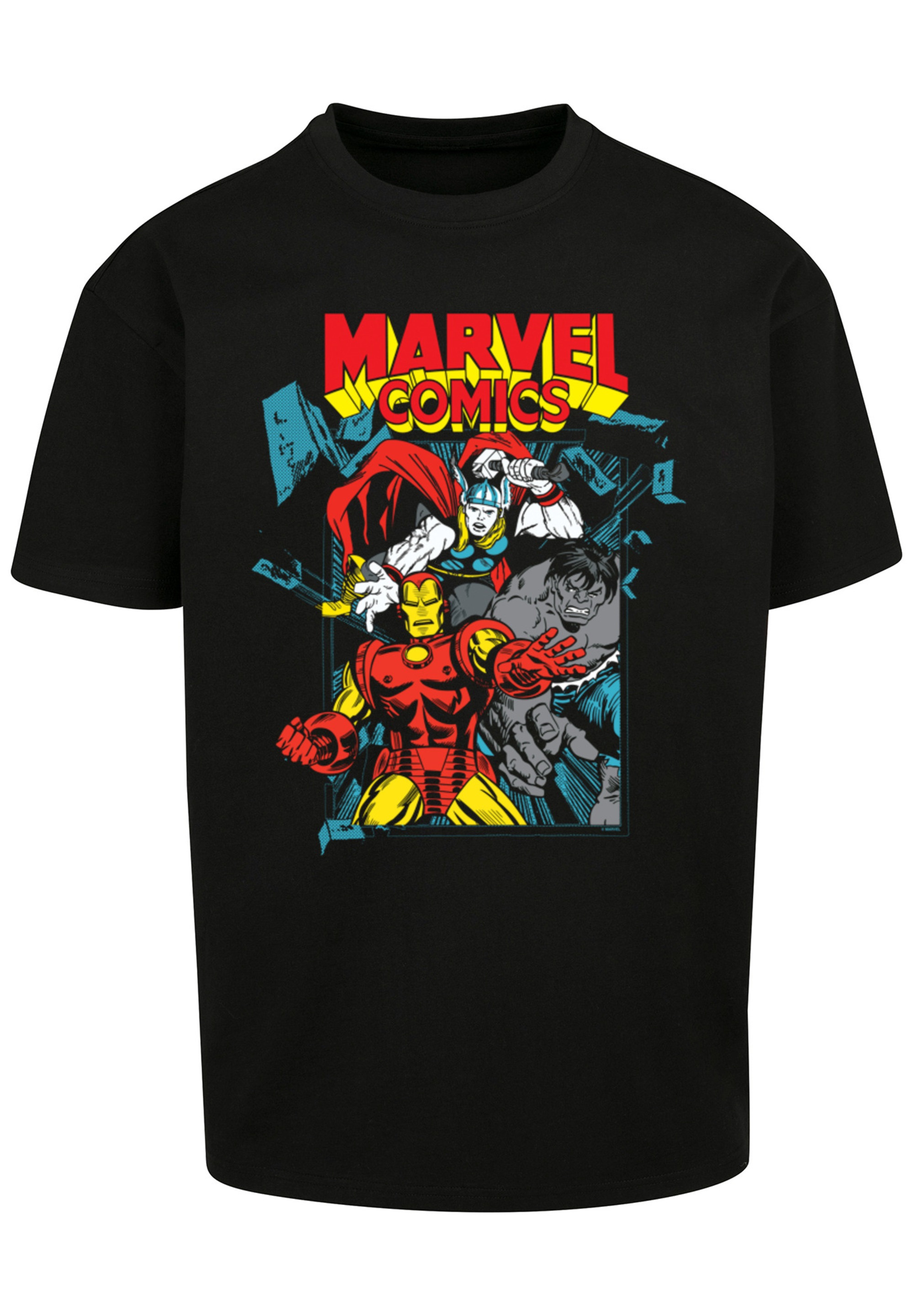 F4NT4STIC T-Shirt »Marvel Comics Trio Pose«, Print