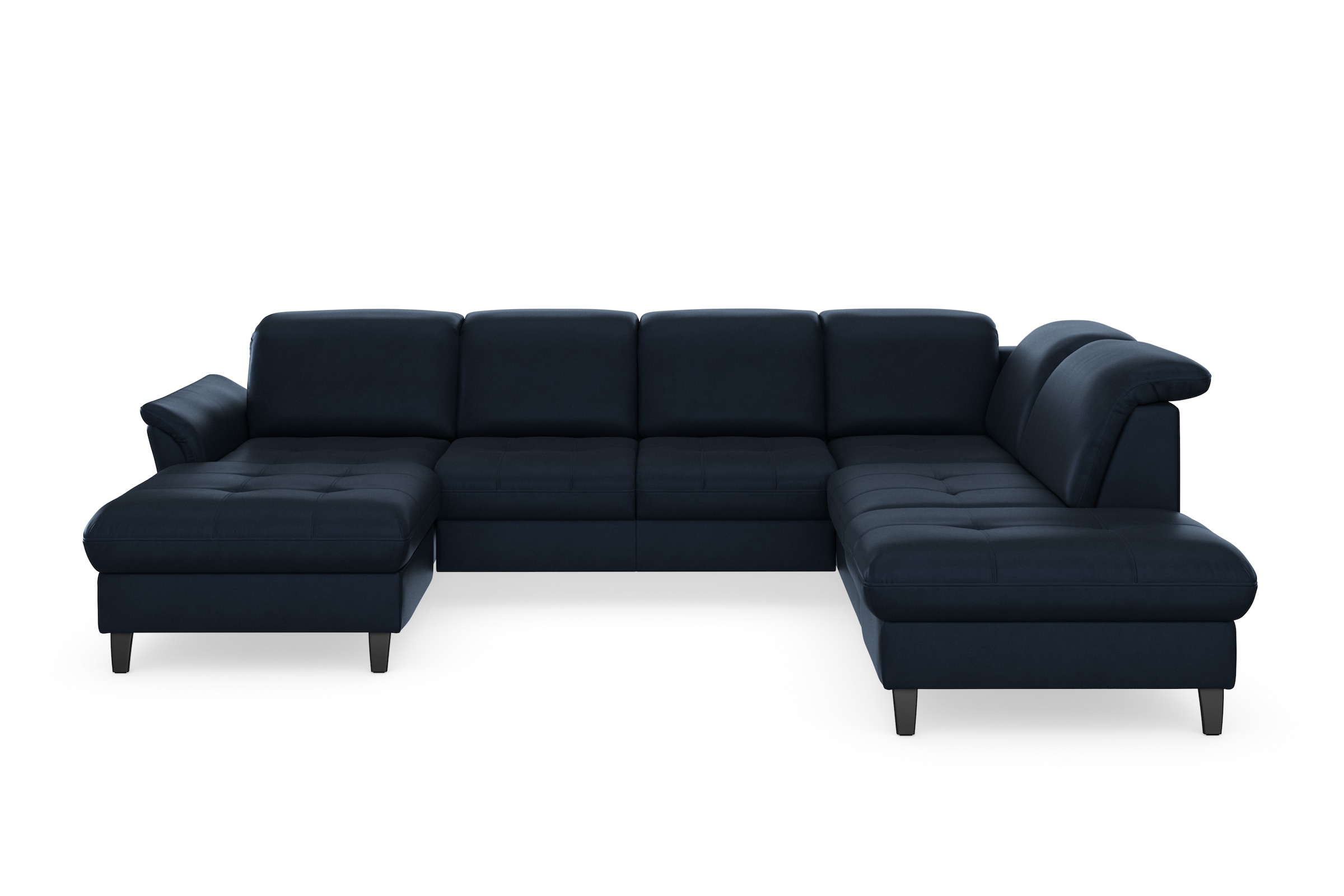 sit&more Wohnlandschaft »Maggiore U-Form«, wahlweise mit Kopfteilverstellung, Bettfunktion und Stauraum