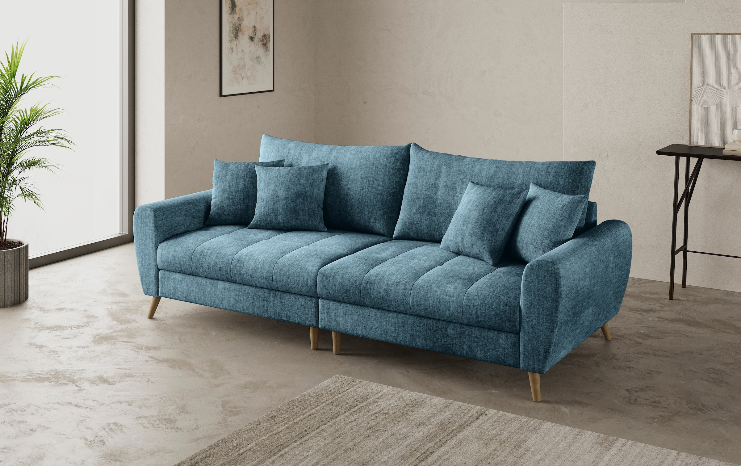 Mr. Couch Big-Sofa »Blackburn II«, Mit Kaltschaumpolsterung bis 140 kg belastbar