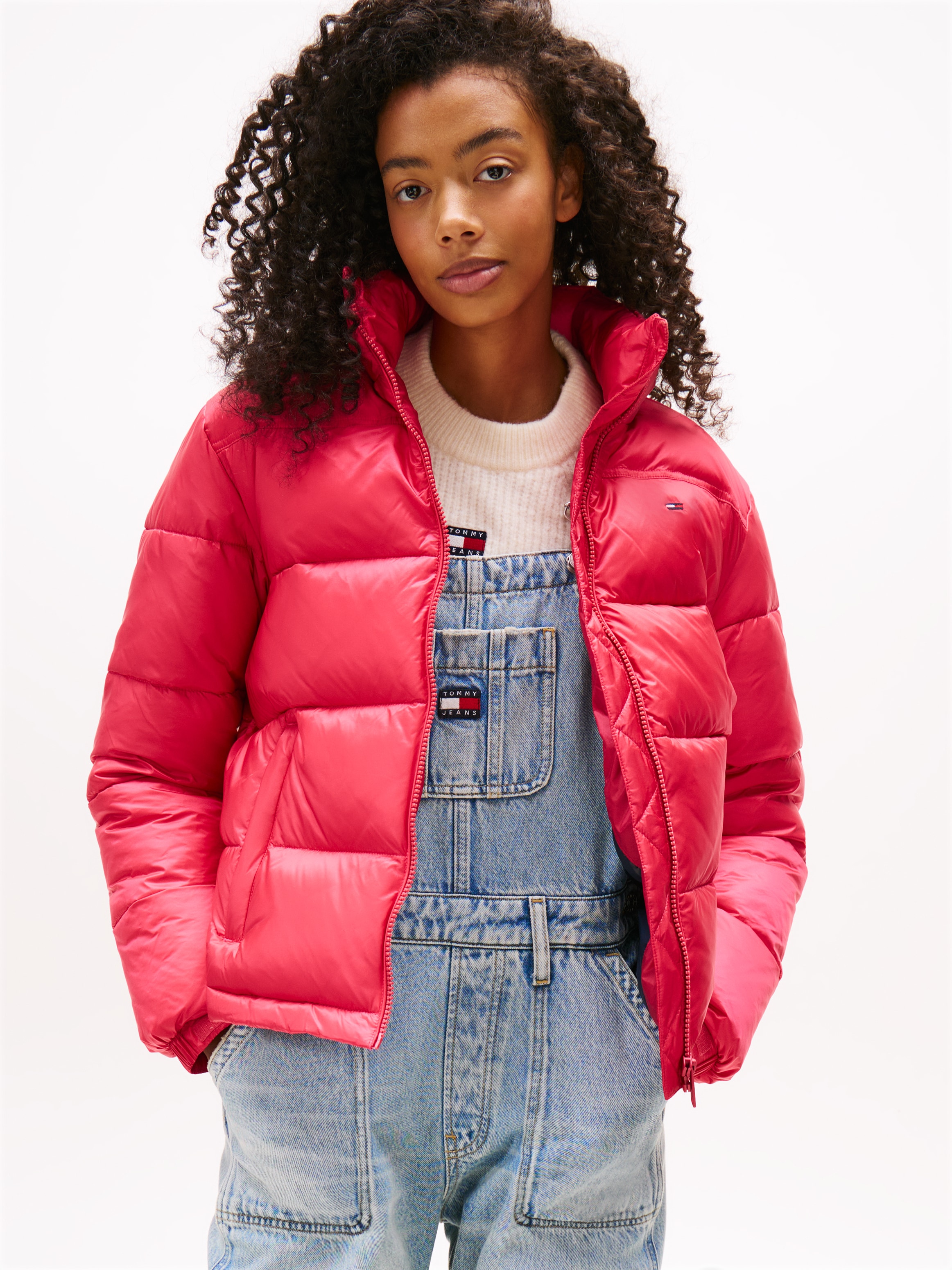 Tommy Jeans Steppjacke "TJW PCKBL HOOD ESS PUFFER EXT" günstig online kaufen