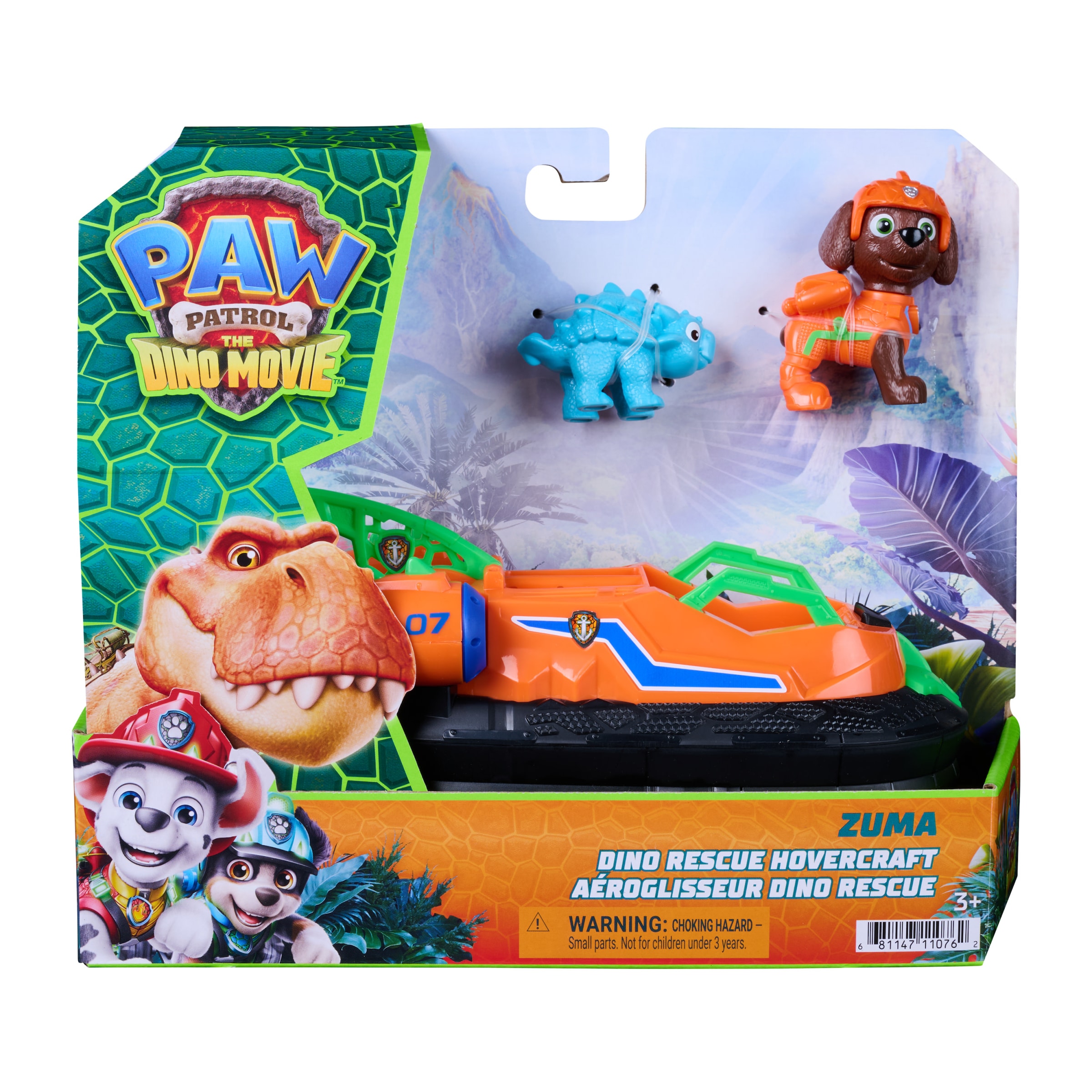 Spin Master Spielzeug-Auto »PAW Patrol: Der Dino Film, Zumas Dino-Rettungs-Hovercraft«