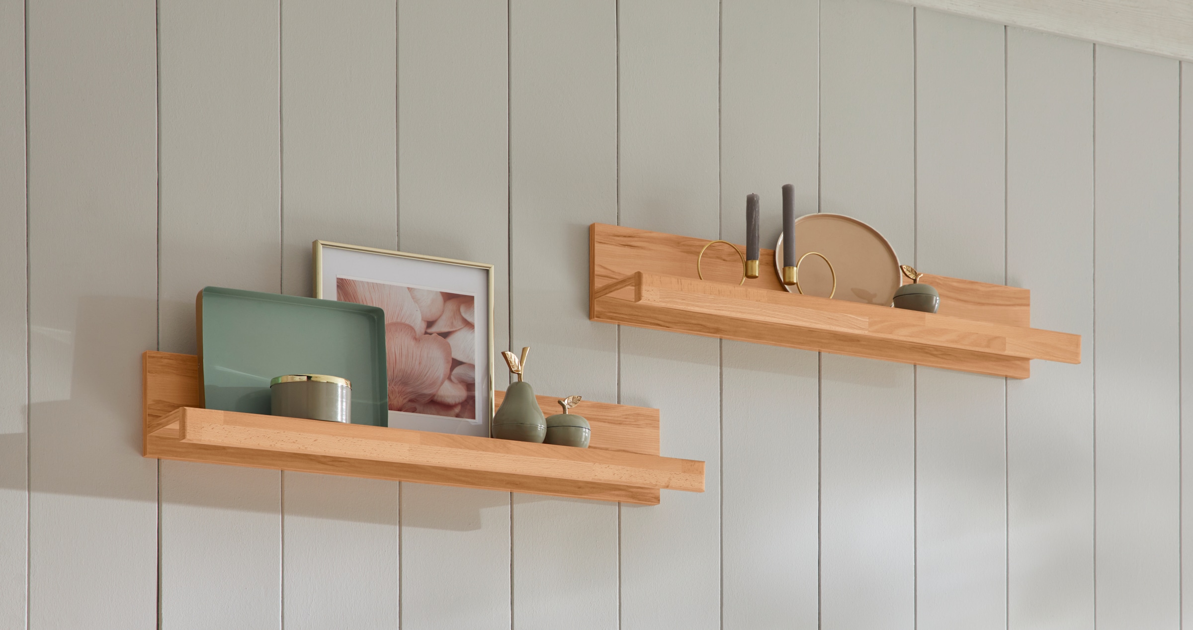 OTTO home Wandregal "Burani" Set, 2, teilmassiv günstig online kaufen