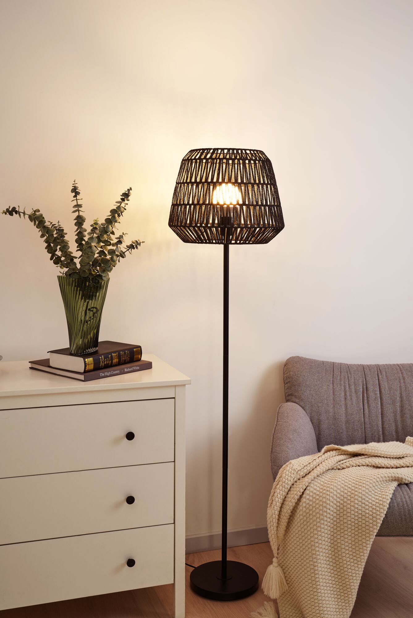 Stehlampe »Timber Pearl«, 1 flammig-flammig, E27