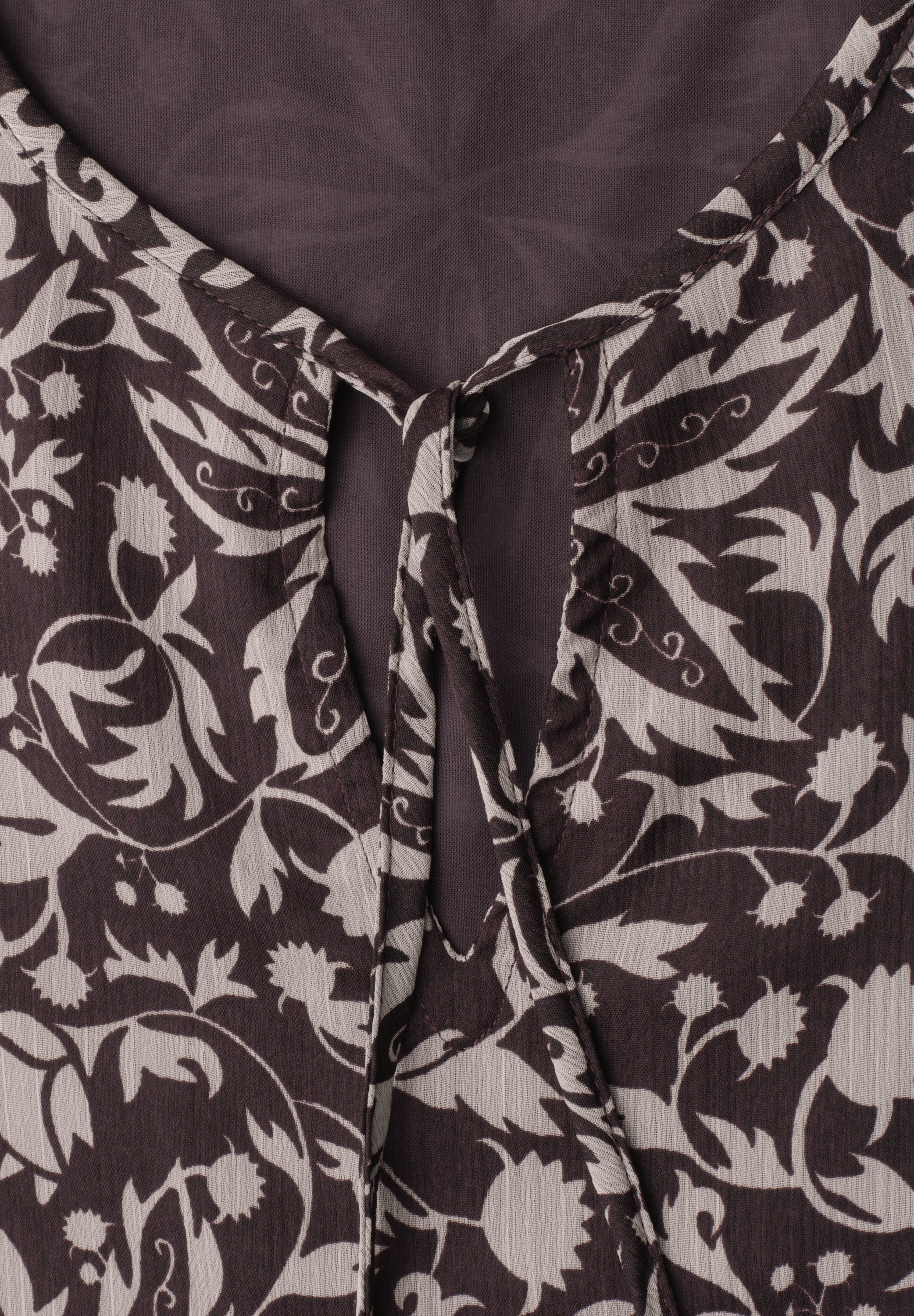 STREET ONE STUDIO Sommerkleid Ohne Taschen knielang