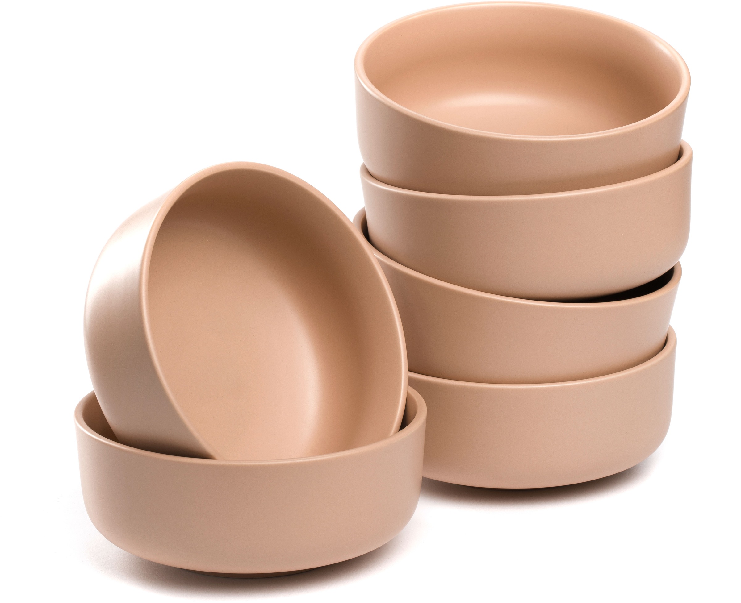 LEONARDO Schale »Keramikschale ROMA, ca. 16 cm, 6er-Set«, 6 tlg., aus Keramik, spülmaschinengeeignet
