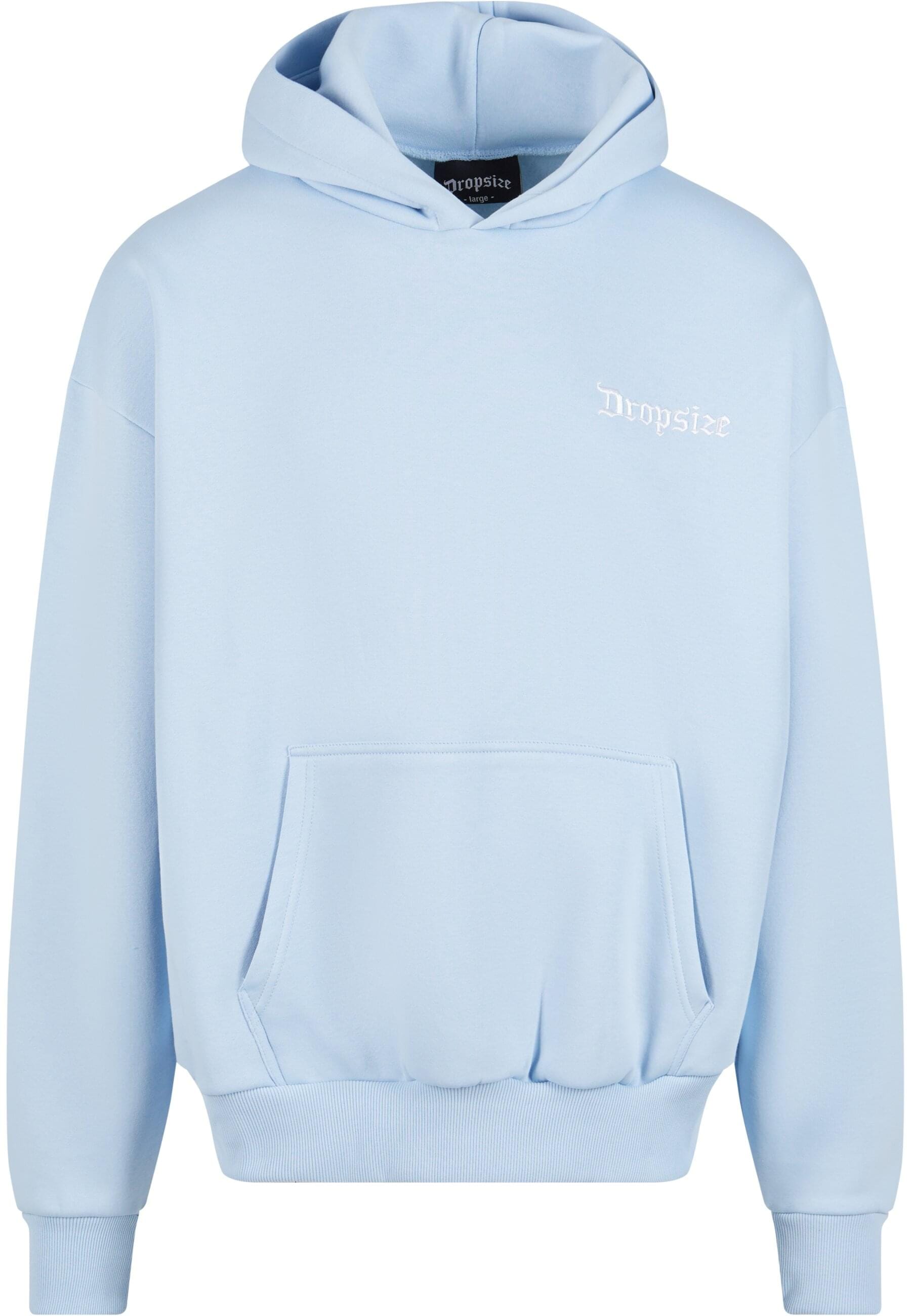Dropsize Kapuzensweatshirt "Dropsize Herren Heavy Oversize Embo Hoodie" 1 S günstig online kaufen