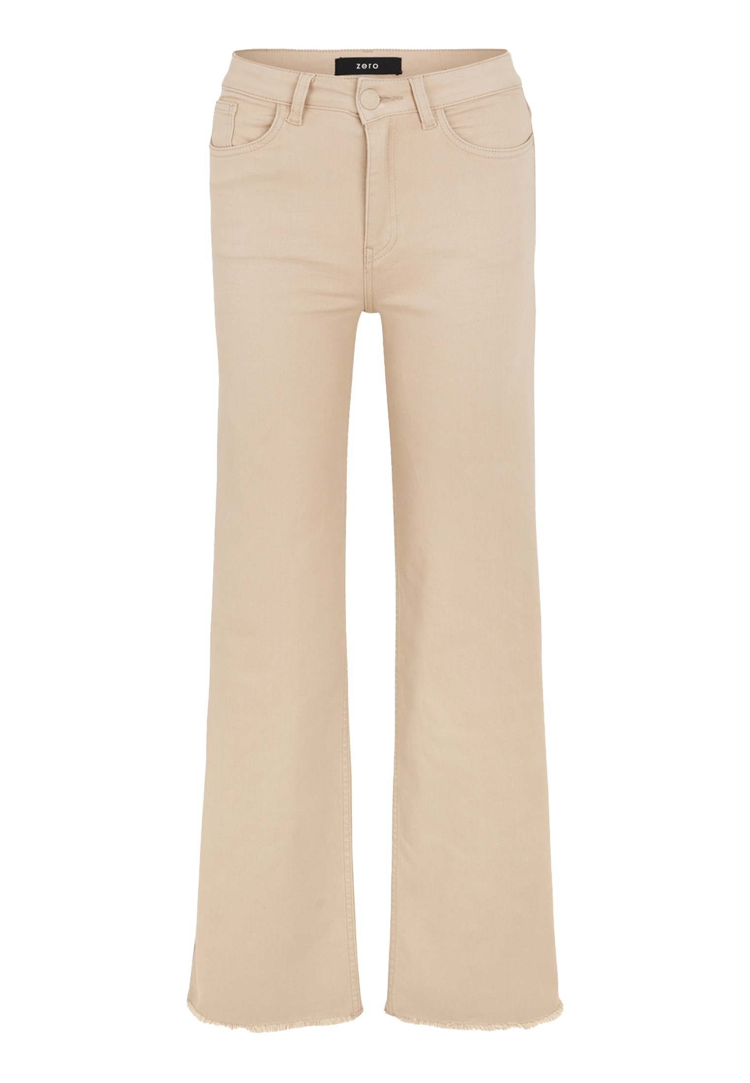 Zero Slim-fit-Jeans "zero Jeans Wide Leg Style WITNEY beige 32 Inch" günstig online kaufen