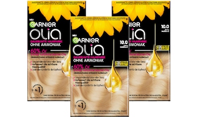 Coloration »Garnier Olia dauerhafte Haarfarbe«, (Set, 3 tlg.)