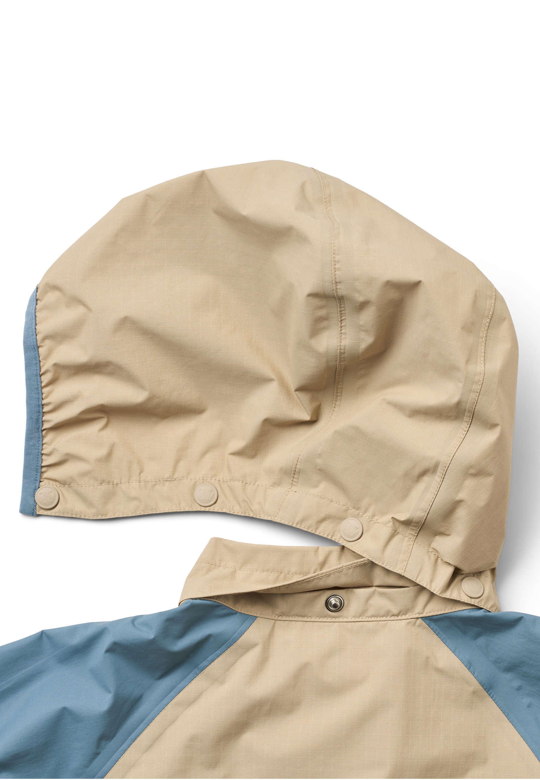WHEAT Outdoorjacke »WHEAT Lightweight Shell Jacket Himmel« 1 Stk. tlg. mit Kapuze reflektierend
