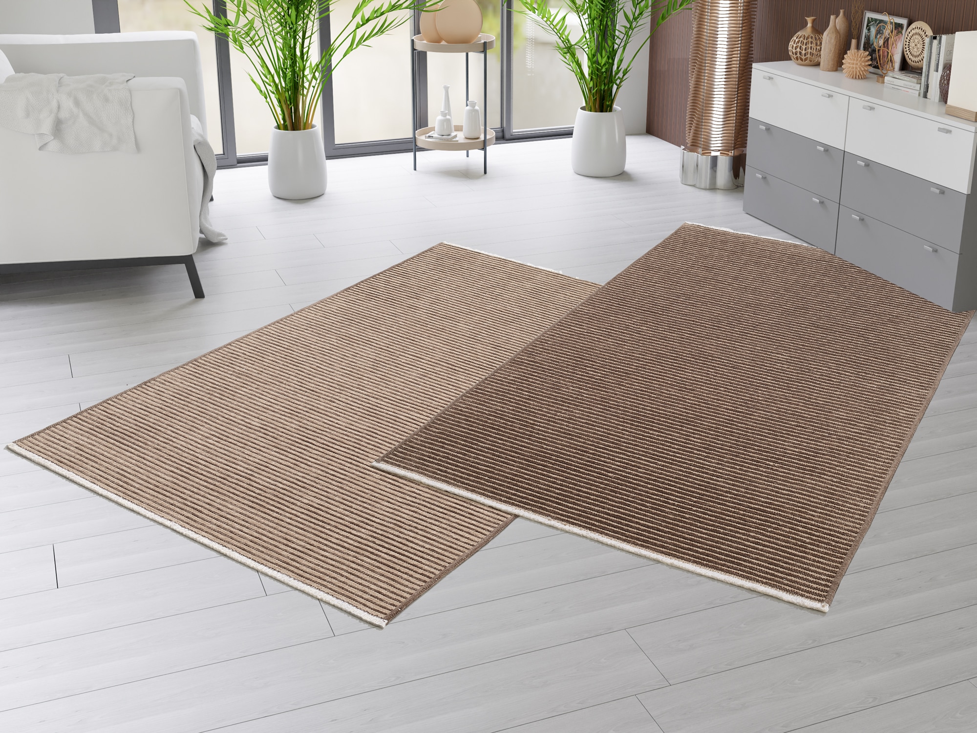 OCI DIE TEPPICHMARKE Teppich "JOKER OF STRIPES" rechteckig 5 mm Höhe Wendet günstig online kaufen