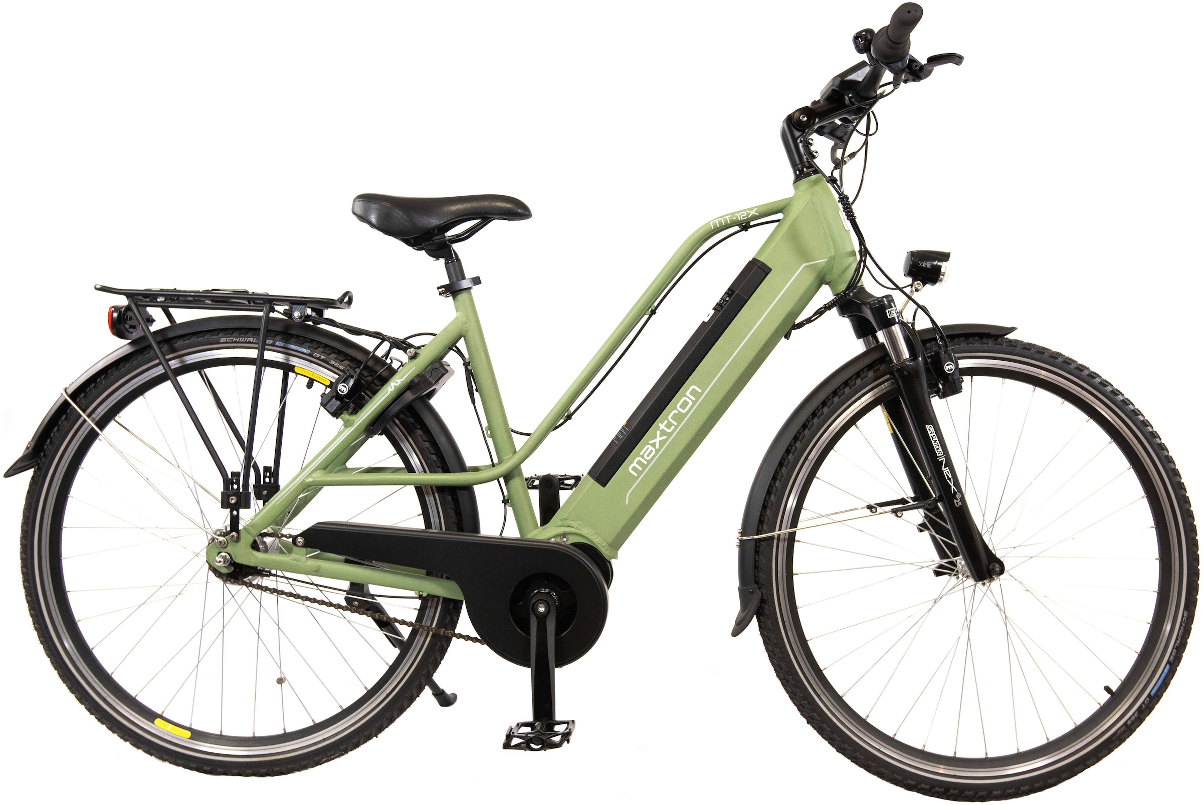 E-Bike »MT 12X«, 7 Gang, Shimano, NEXUS, Mittelmotor 250 W, (mit Ringschloss),...