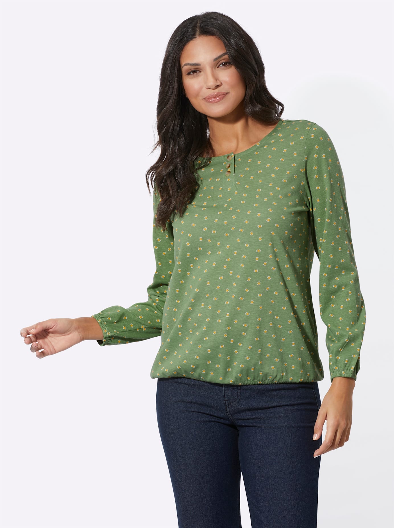 Classic Basics Langarmshirt "Langarm-Shirt", 1 Stk. günstig online kaufen