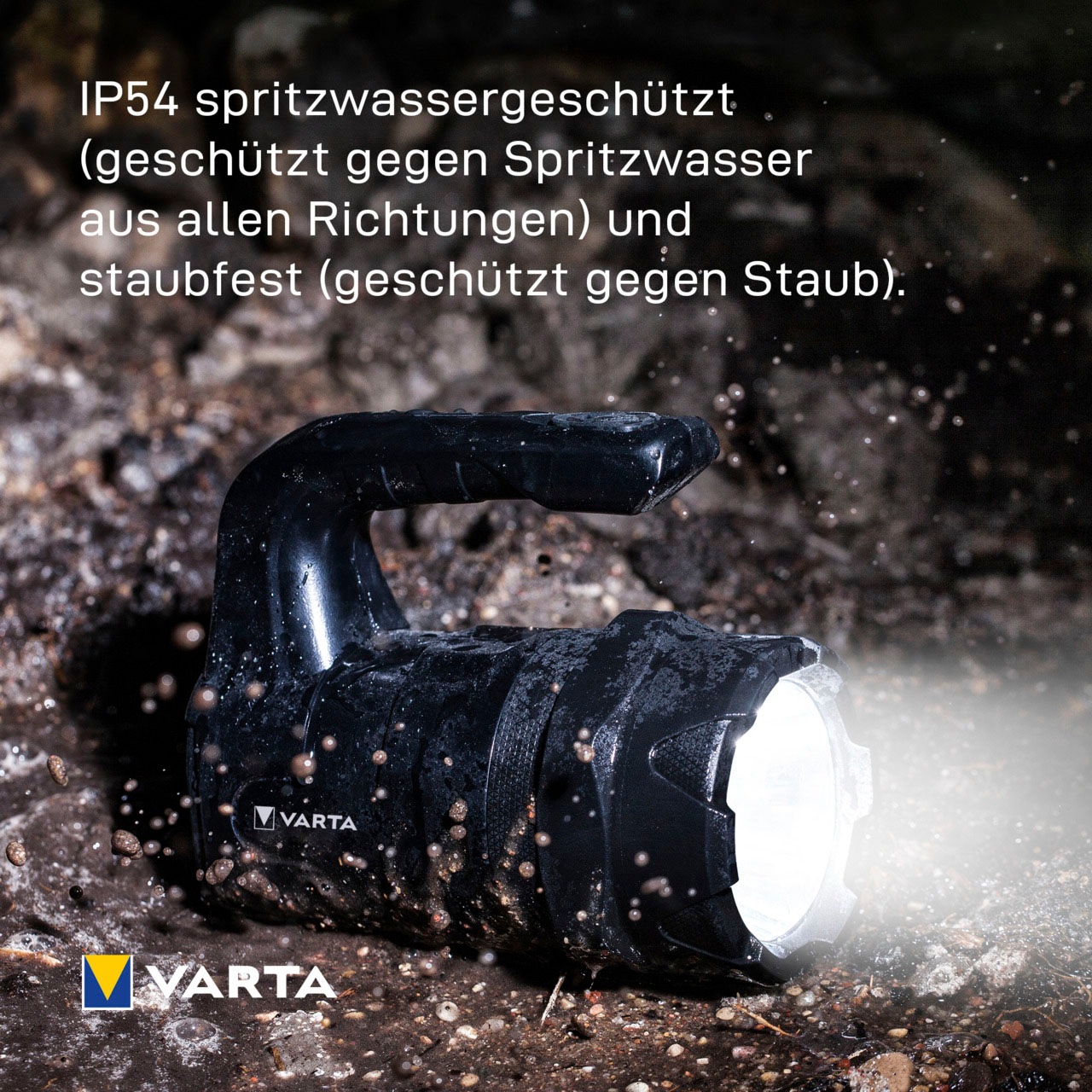 Black Friday VARTA Taschenlampe »Indestructible BL20 Pro 6 Watt LED«, (7  St.), wasser- und staubdicht, stoßabsorbierend, eloxiertes Aluminium  Gehäuse | BAUR