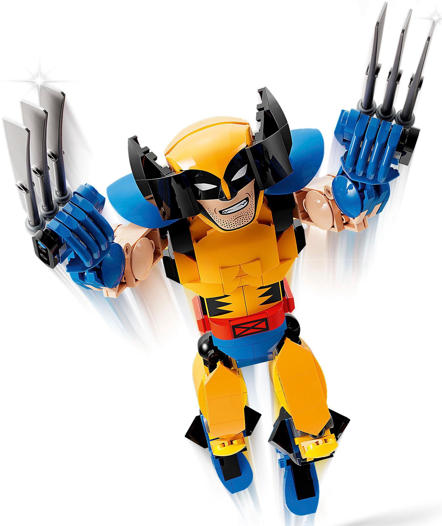LEGO® Konstruktionsspielsteine »Wolverine Baufigur (76257), LEGO® Marvel«, (327 St.), Made in Europe