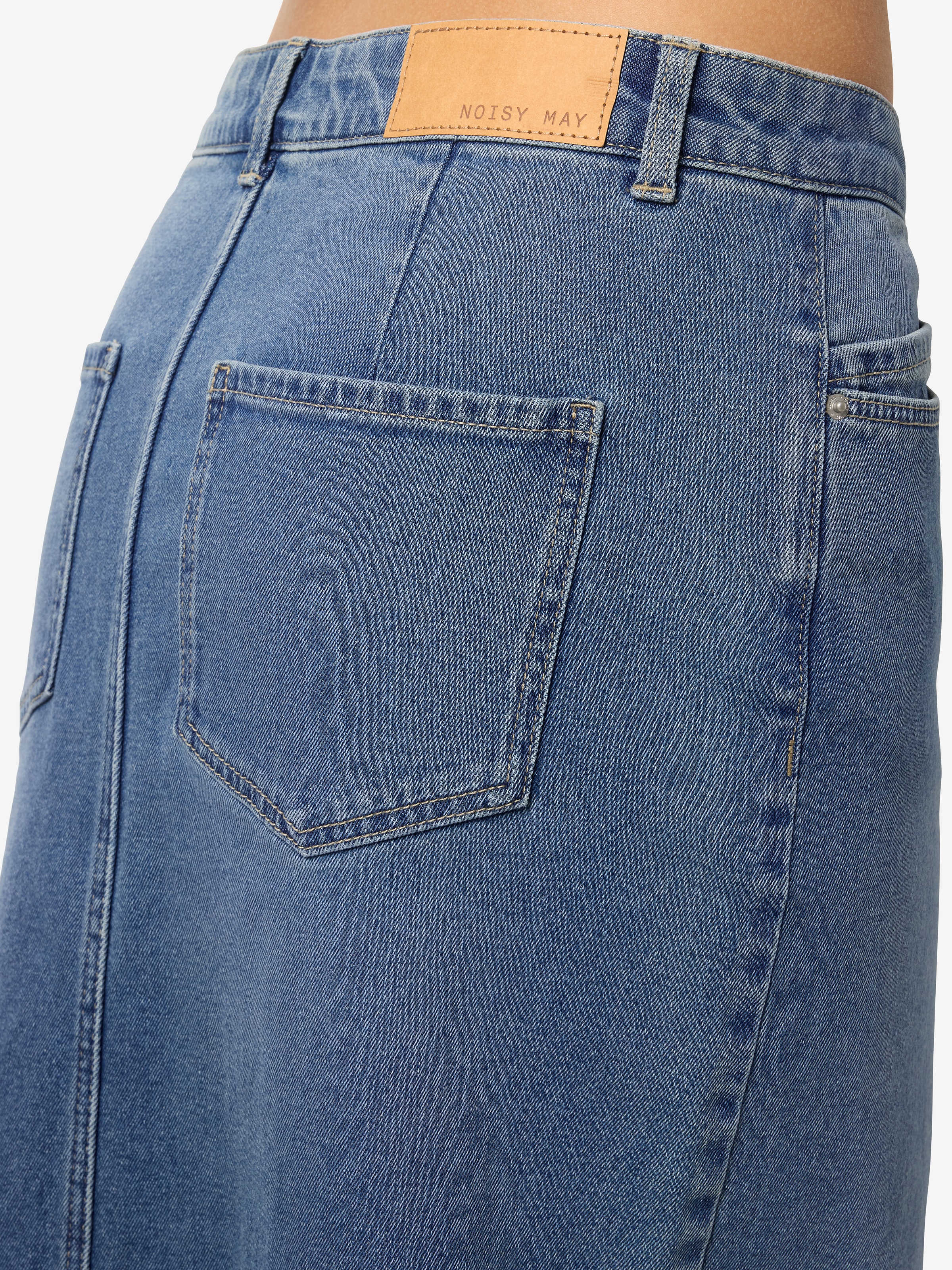 Thumbnail - Noisy may Jeansrock "NMKATH NW SLIT MIDI SKIRT VI477MB NOOS"