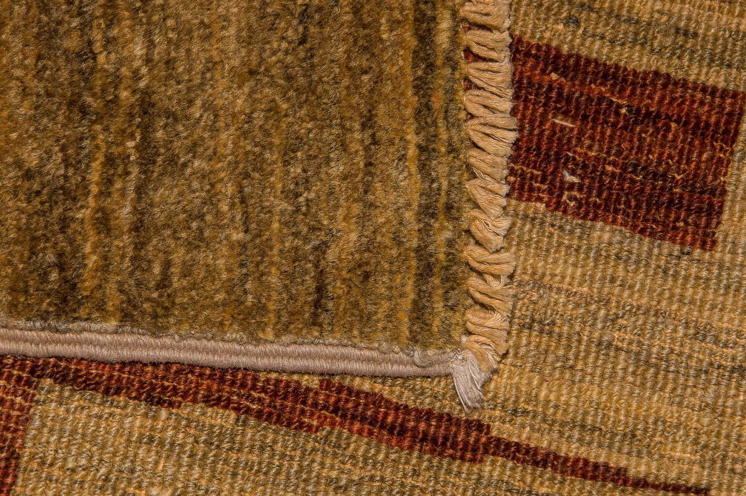 morgenland Wollteppich »Ziegler Modern Teppich handgeknüpft mehrfarbig«, BAUR handgeknüpft rechteckig, 