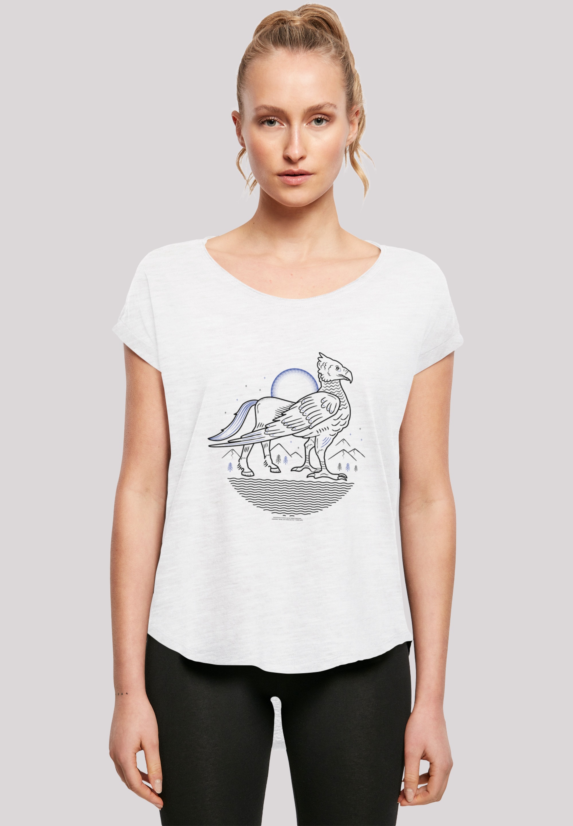 F4NT4STIC T-Shirt "Harry Potter Buckbeak Line Art", Print günstig online kaufen